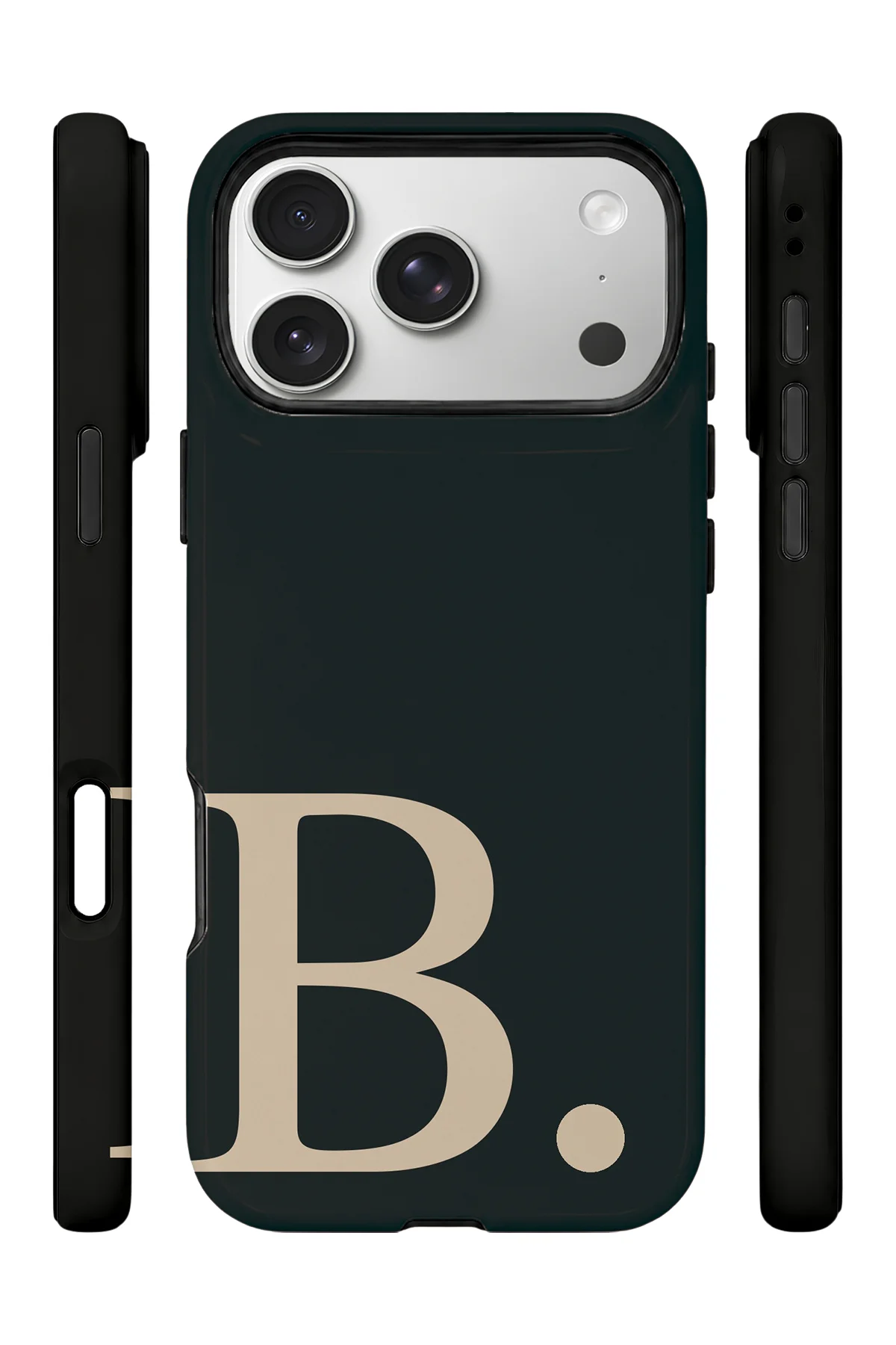 iPhone 17 Pro Vorian Magsafe Çift Katmanlı Darbe Korumalı Kılıf Noir Beige B iPhone 17 Pro Vorian Magsafe Çift Katmanlı Darbe Korumalı Kılıf Noir Beige B