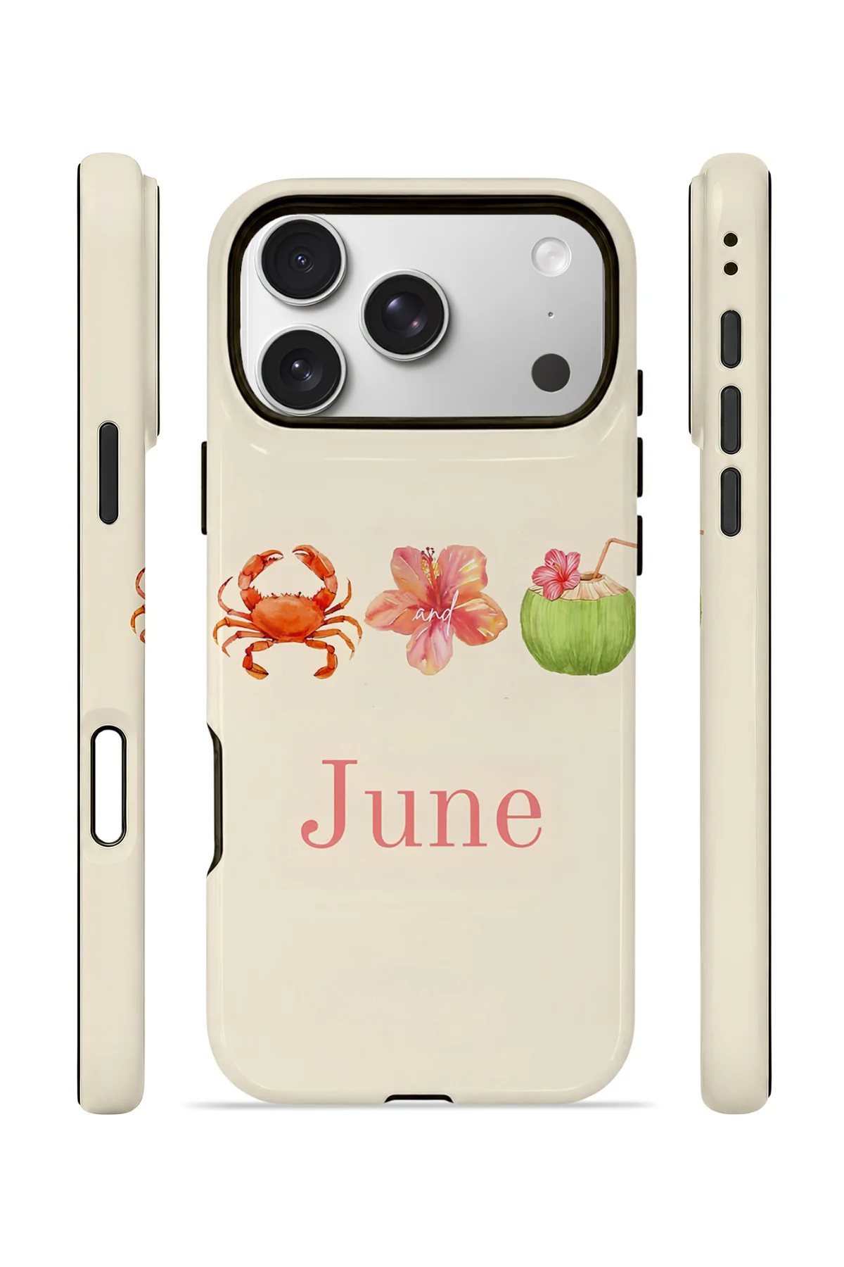 iPhone 17 Pro Vorian Çift Katmanlı MagSafe Kılıf June Seaside