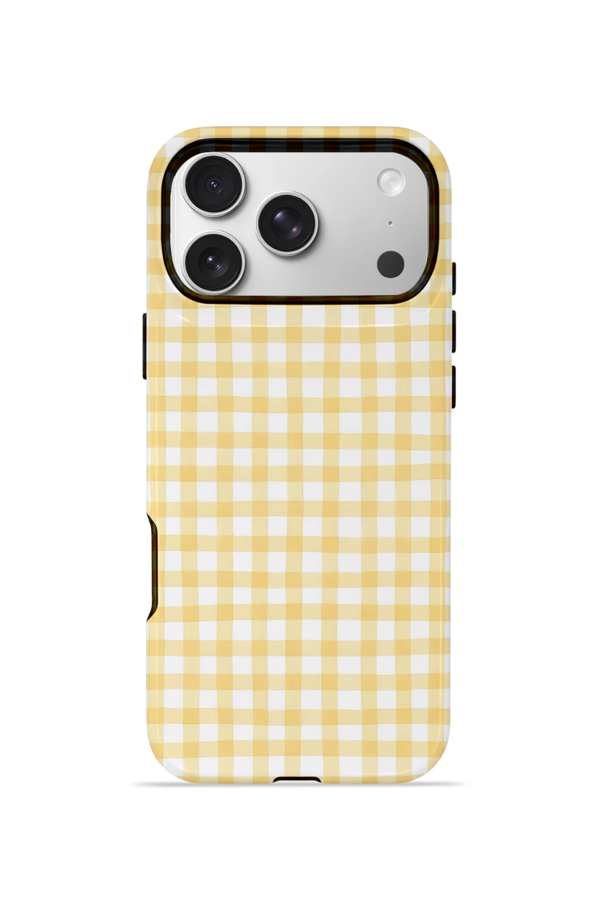 iPhone 17 Pro Vorian Çift Katmanlı MagSafe Kılıf Butter Gingham