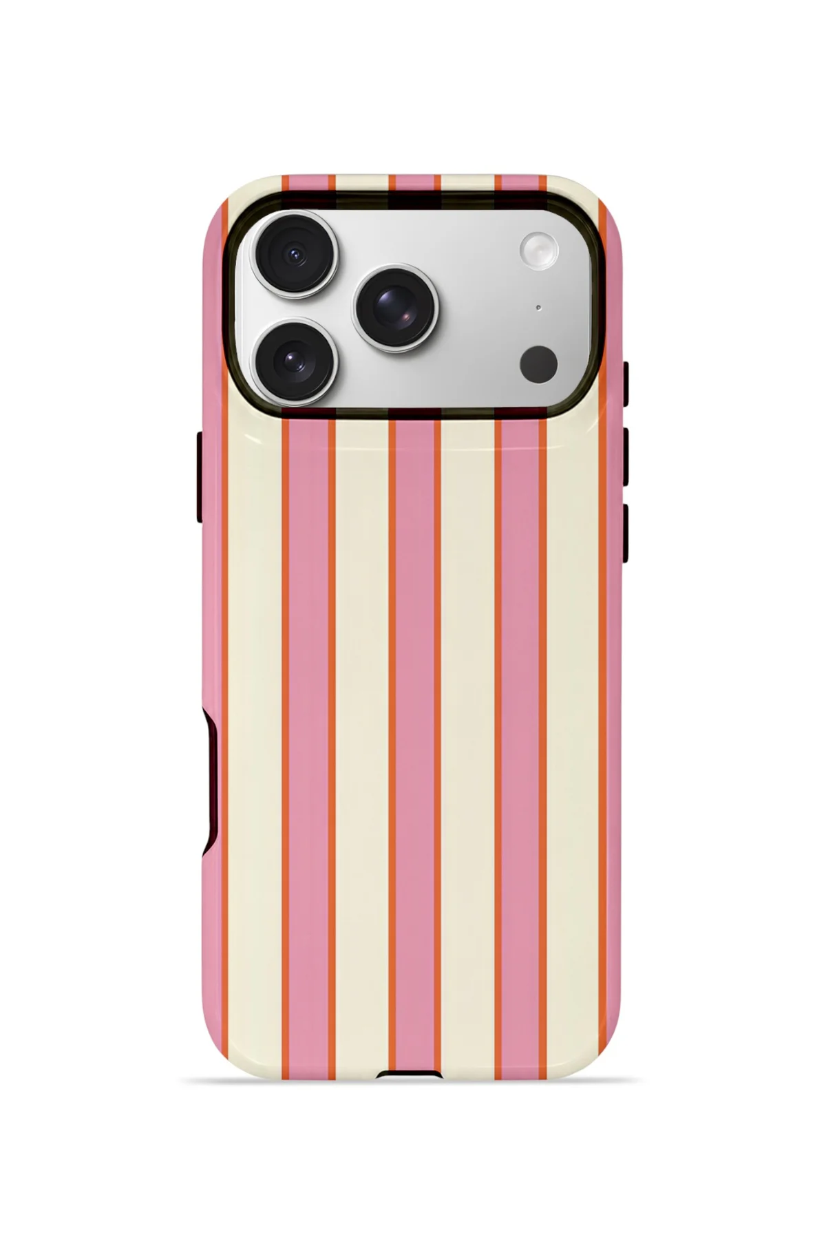 iPhone 17 Pro Vorian Çift Katmanlı Kılıf Sunset Candy Stripe
