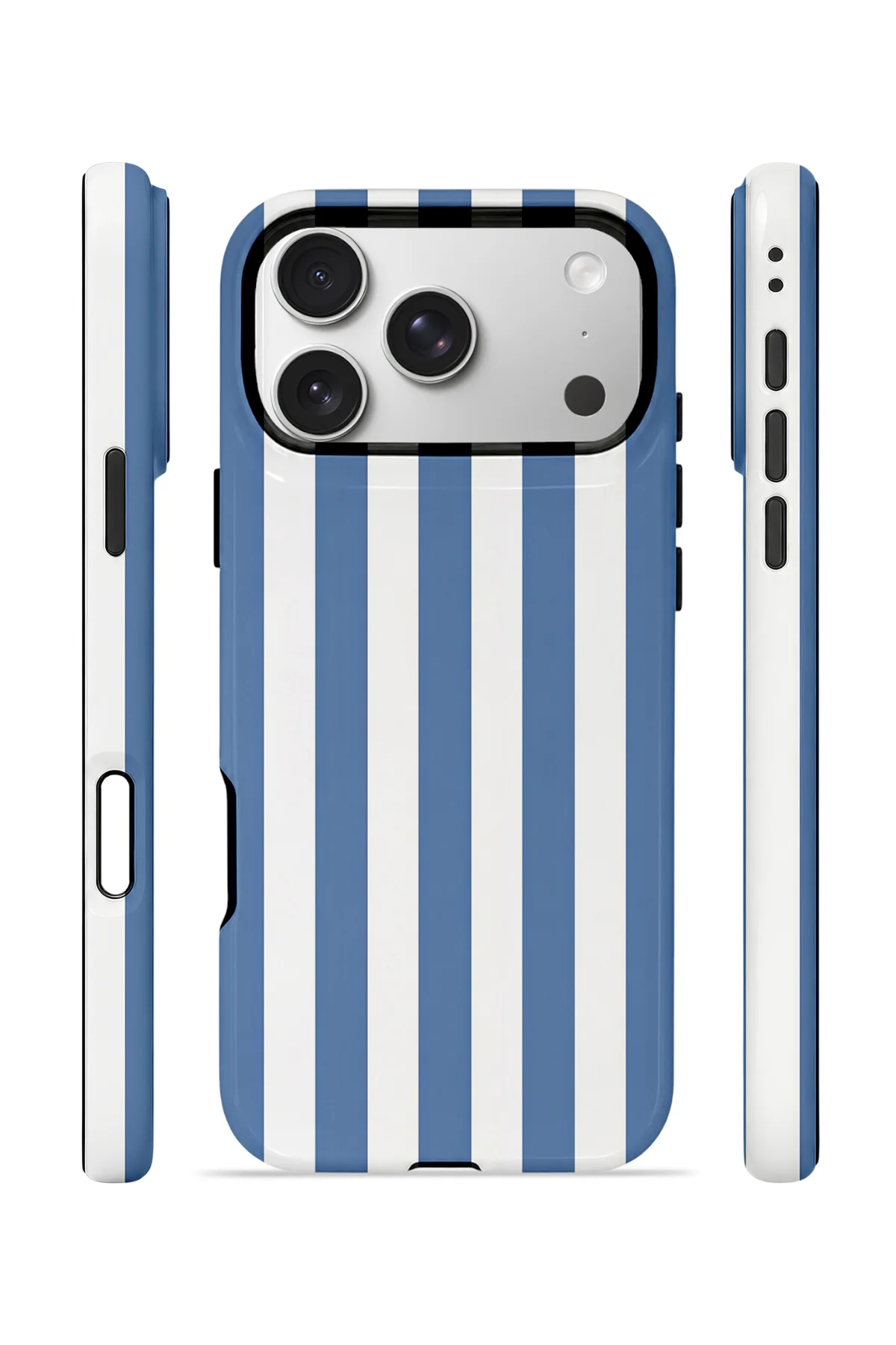 iPhone 17 Pro Vorian Yough Magsafe Kılıf Blue Marina Stripe