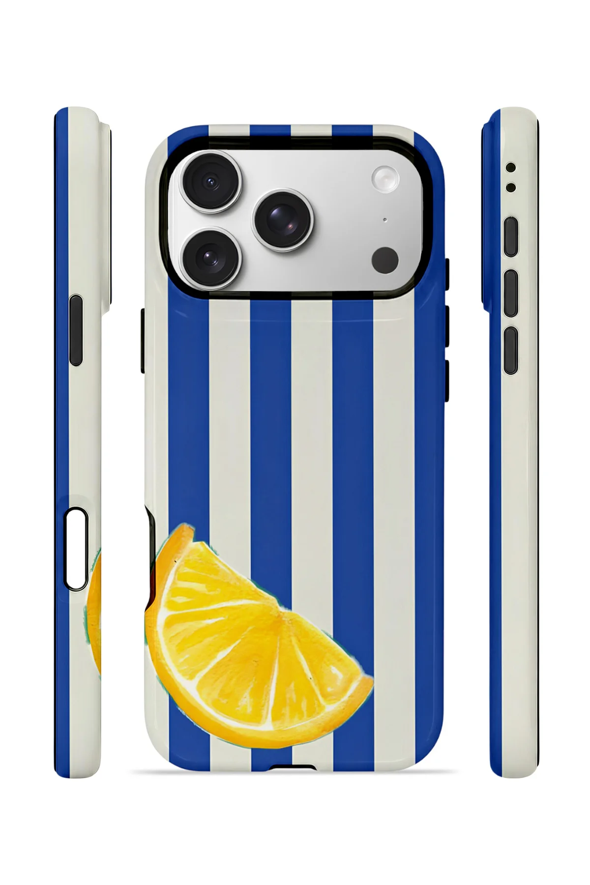 iPhone 17 Pro Vorian Yough Kılıf Lemon Coast Stripe