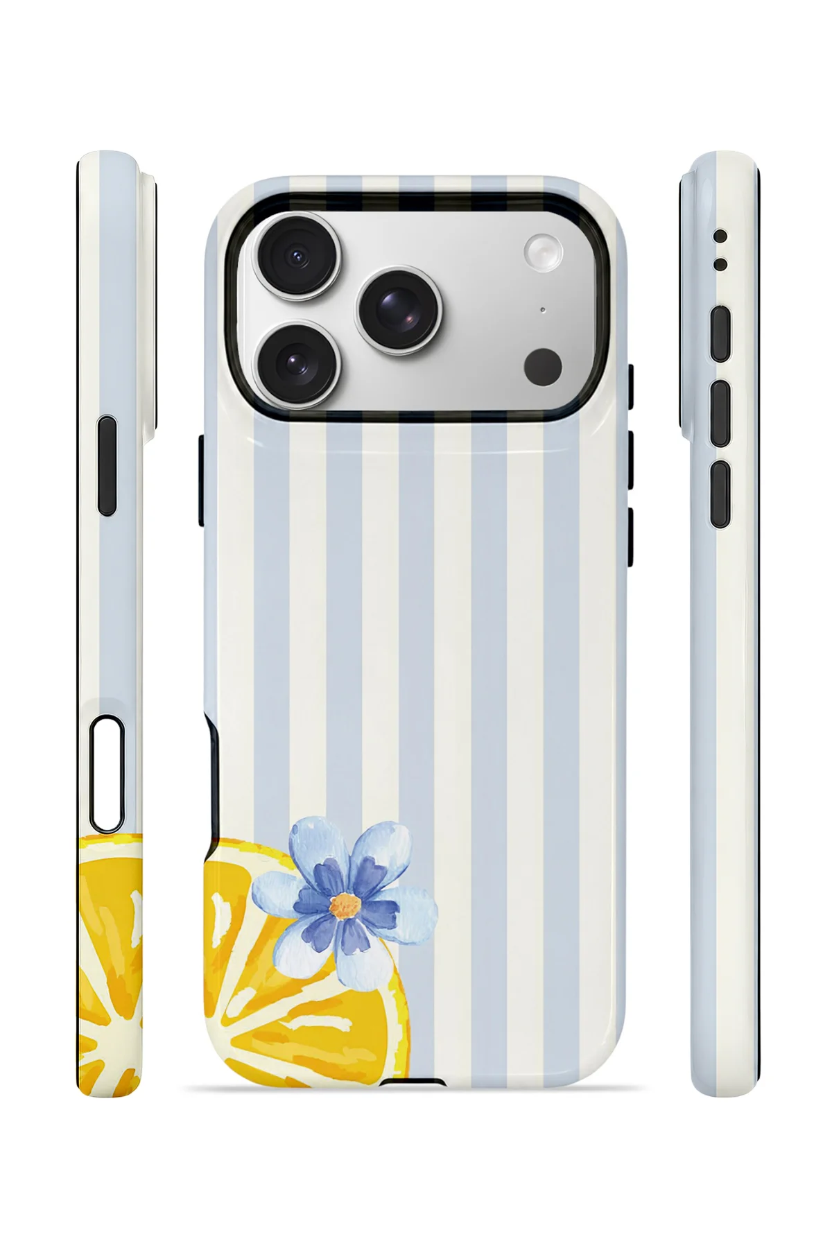 iPhone 17 Pro Vorian Yough Magsafe Kılıf Blue Lemon Blossom