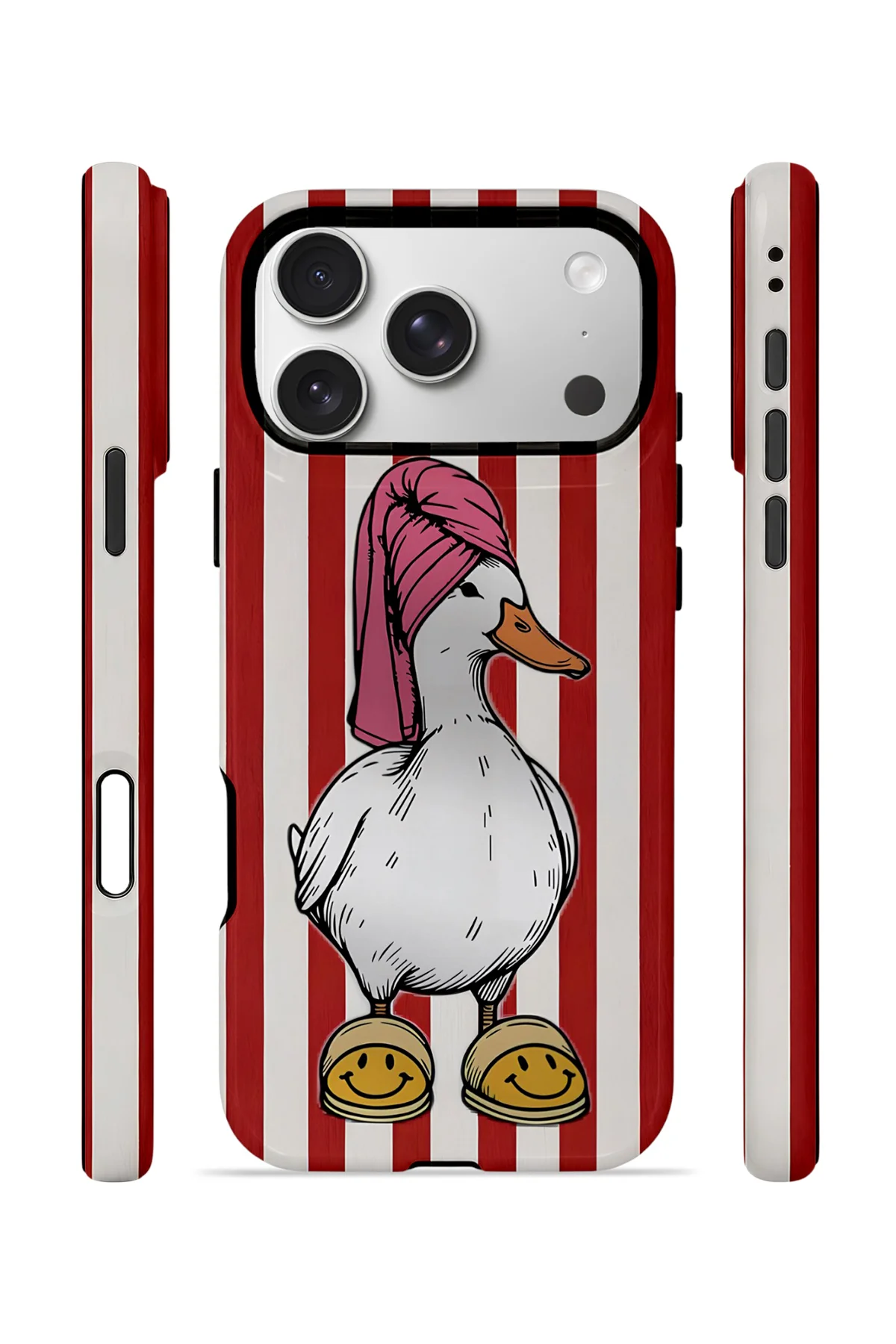 iPhone 17 Pro Vorian Çift Katmanlı MagSafe Kılıf Duchess Duck