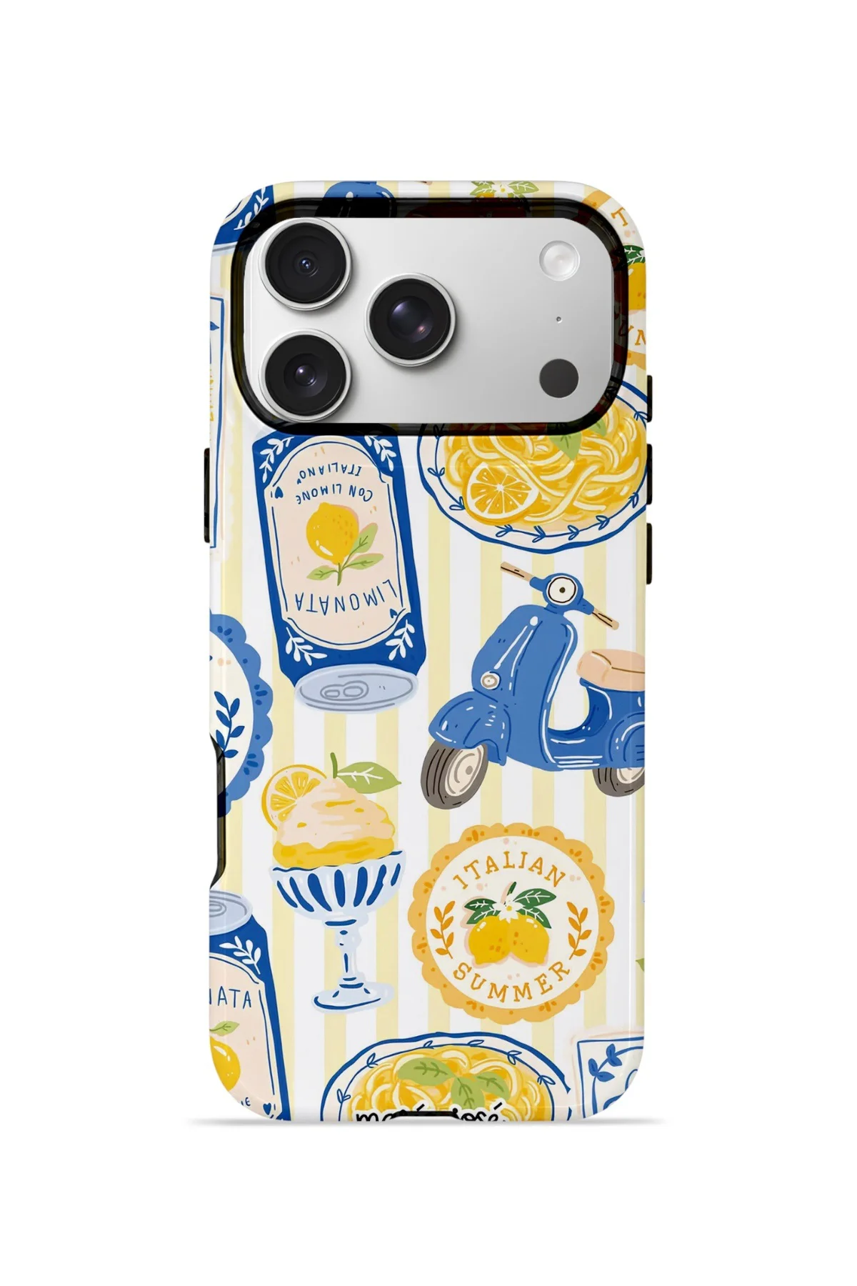 iPhone 17 Pro Vorian Çift Katmanlı Kılıf Italian Tableware