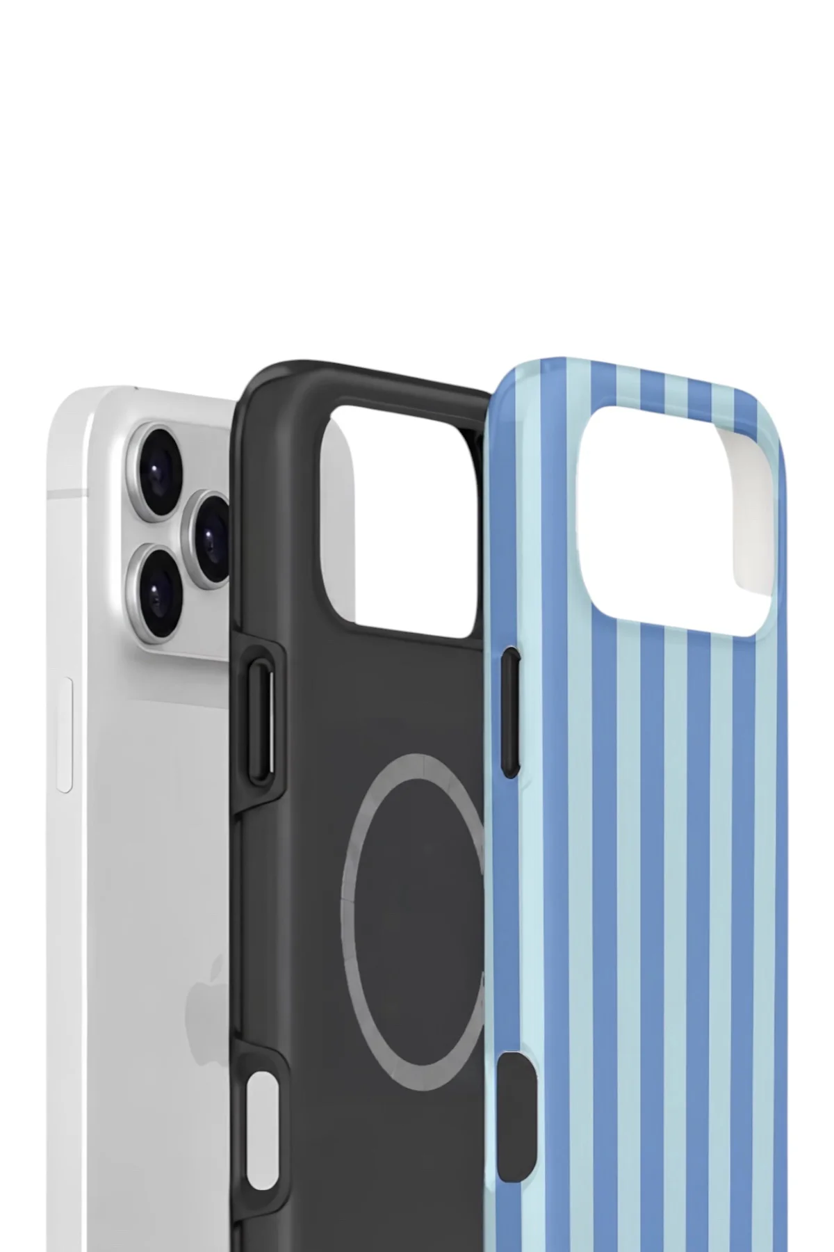 iPhone 17 Pro Vorian Çift Katmanlı MagSafe Kılıf Blue Gelato Stripe Fiyatı, Yorumları ve Özellikleri