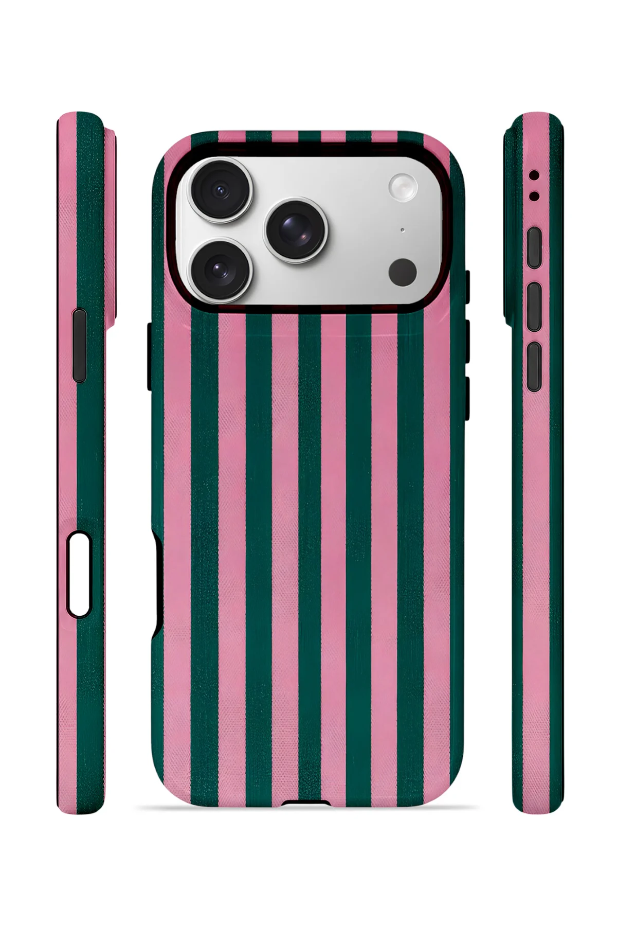 iPhone 17 Pro Vorian Çift Katmanlı MagSafe Kılıf Pink Navy Cabana Fiyatı, Yorumları ve Özellikleri
