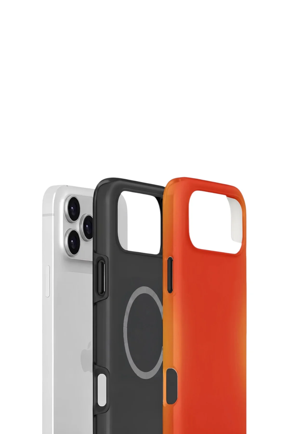 iPhone 17 Pro Vorian Çift Katmanlı MagSafe Kılıf Coral Heat