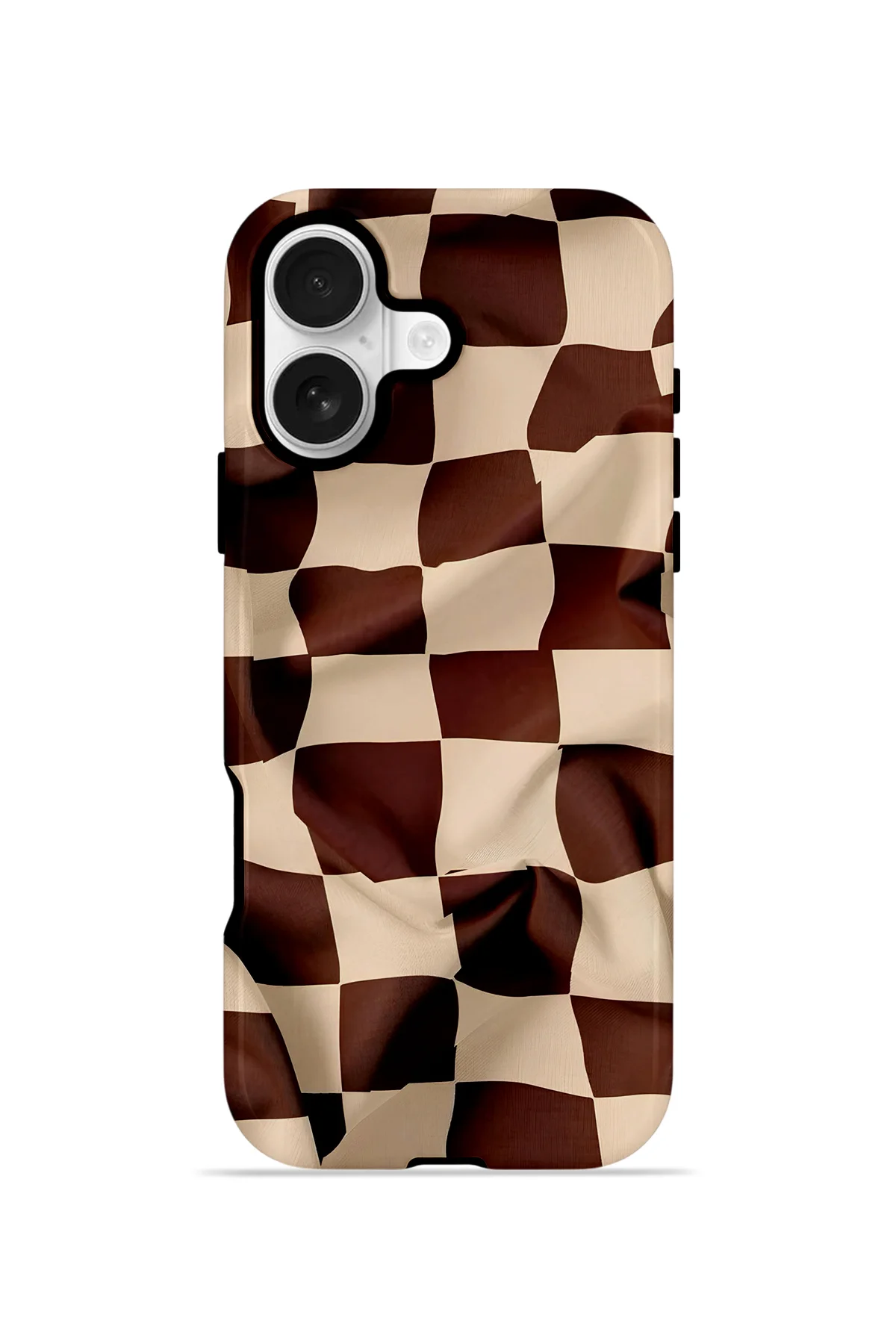 iPhone 17 Vorian Çift Katmanlı MagSafe Kılıf Mocha Melt Checker iPhone 17 Vorian Çift Katmanlı MagSafe Kılıf Mocha Melt Checker