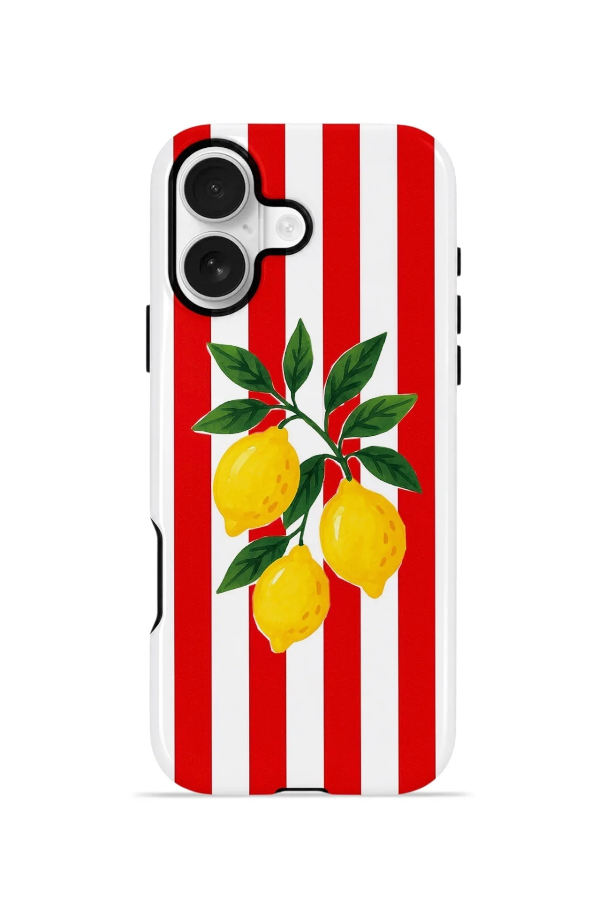iPhone 17 Vorian Çift Katmanlı Kılıf Lemon Parade Red