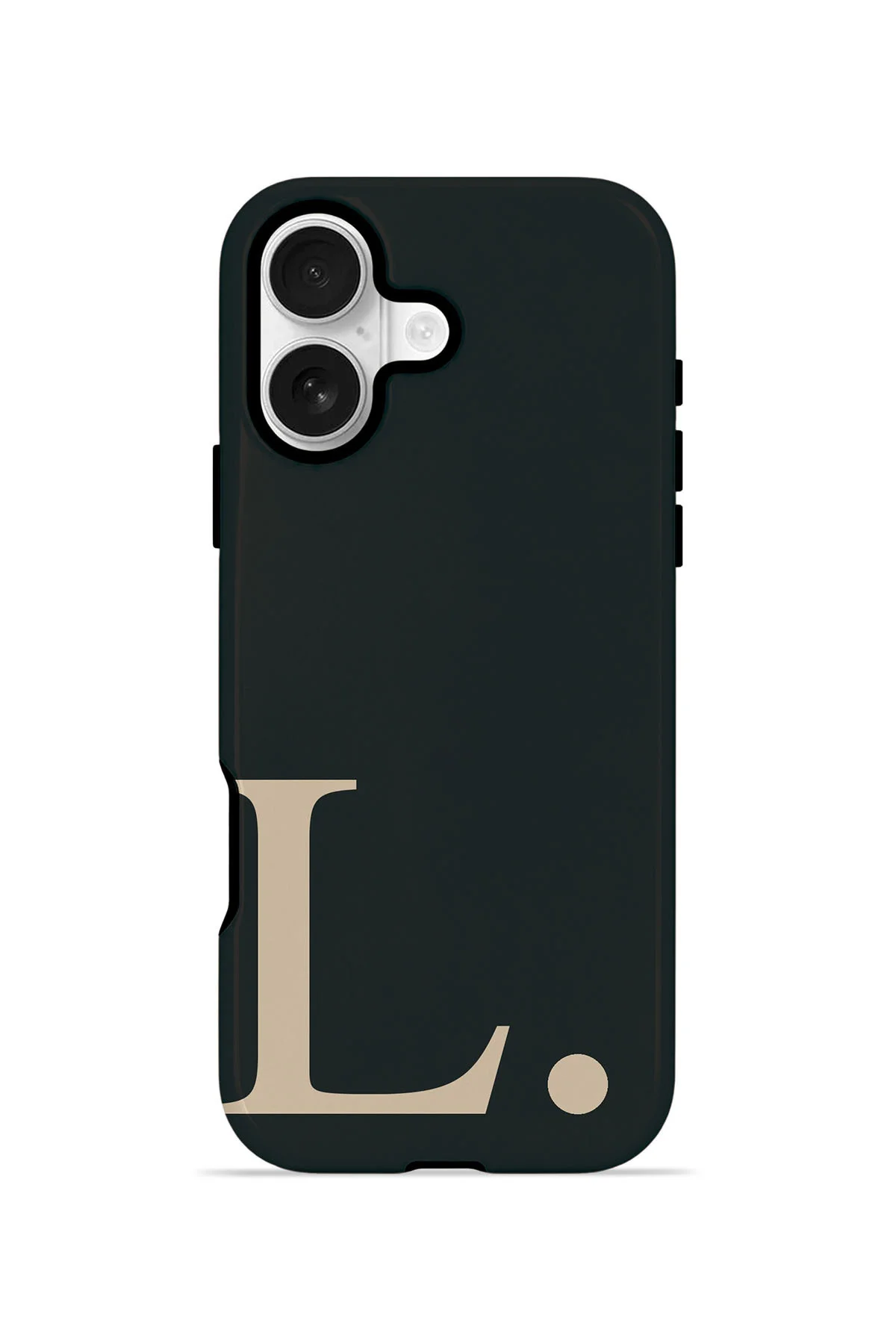 iPhone 17 Vorian Çift Katmanlı Korumalı Kılıf Noir Beige L iPhone 17 Vorian Çift Katmanlı Korumalı Kılıf Noir Beige L