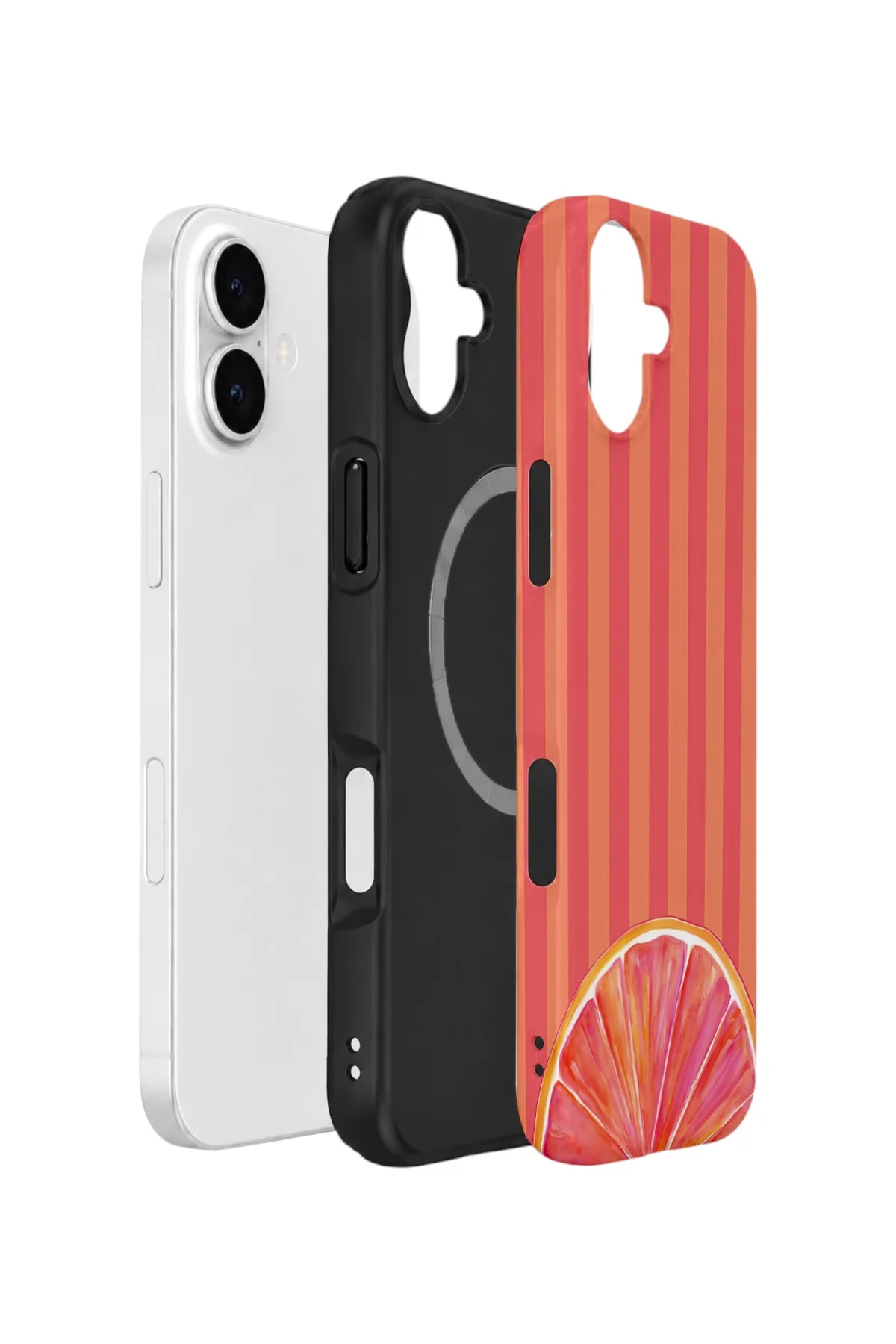 iPhone 17 Vorian Çift Katmanlı MagSafe Kılıf Grapefruit Sunset