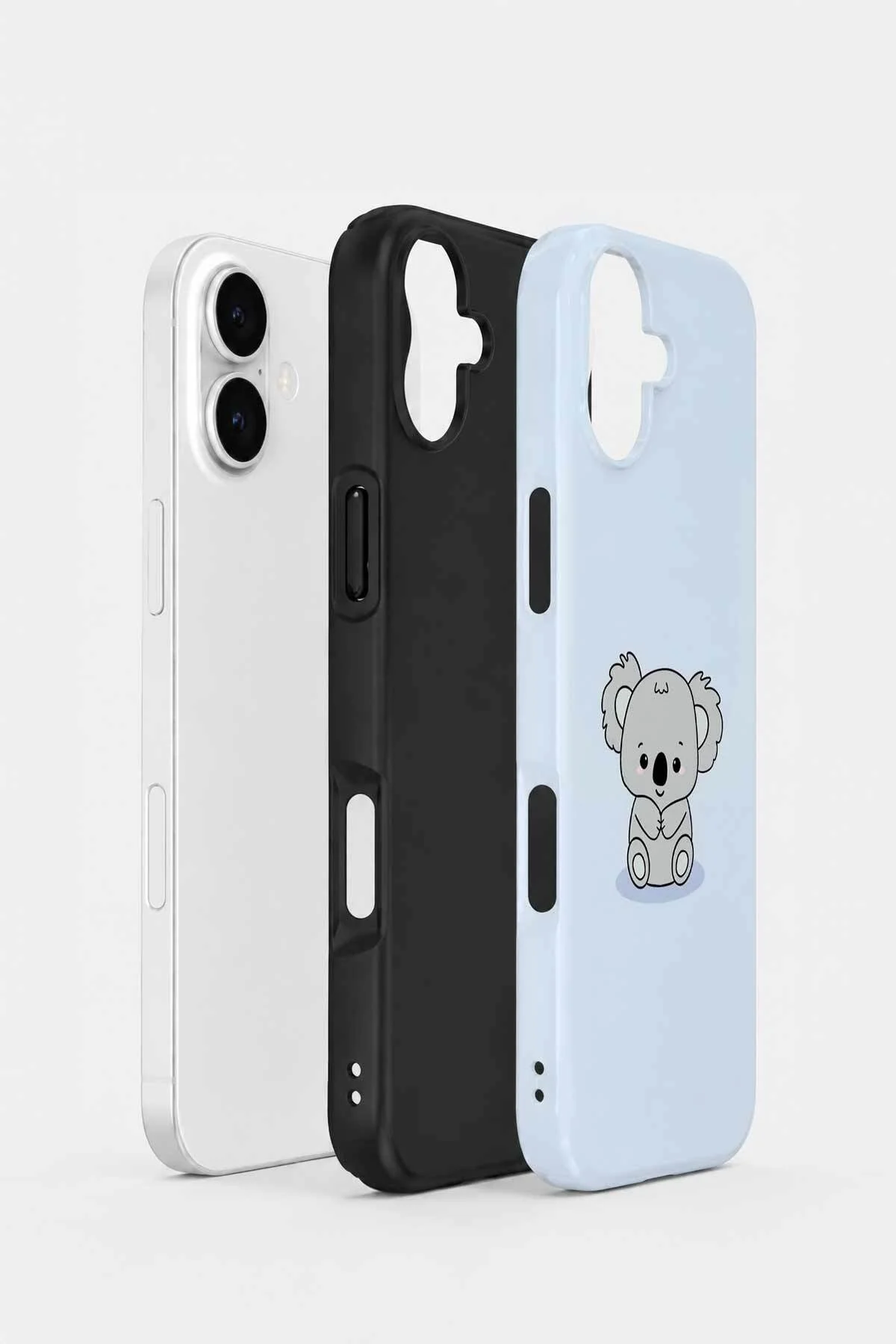 iPhone 17 Vorian Çift Katmanlı Yavru Koalalı Kılıf - Görsel 2