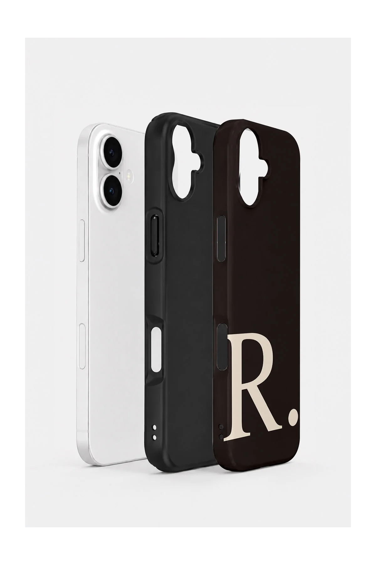 iPhone 17 Vorian Çift Katmanlı Korumalı Kılıf Espresso Silk R