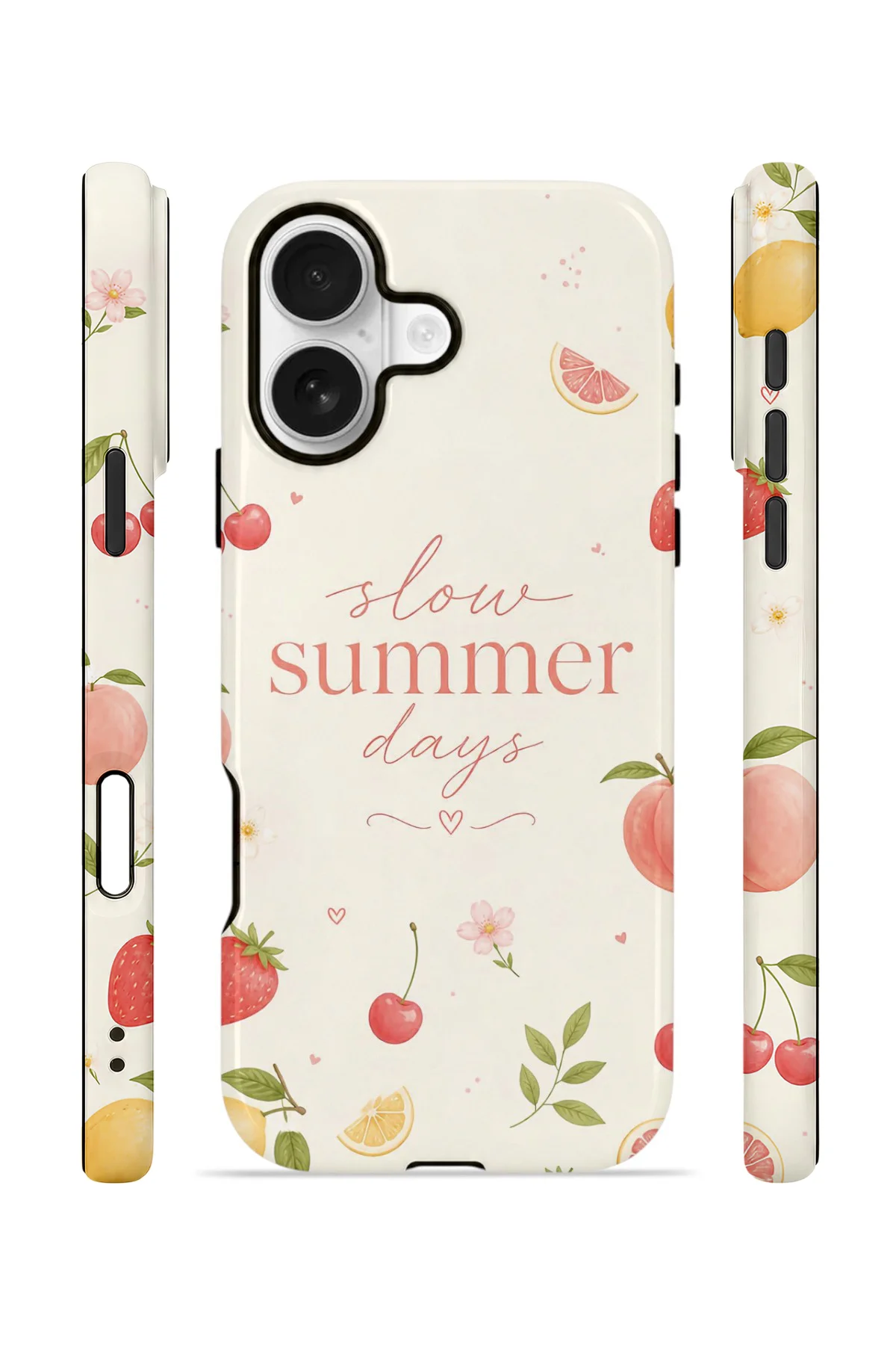 iPhone 17 Vorian Çift Katmanlı MagSafe Kılıf Slow Summer Days