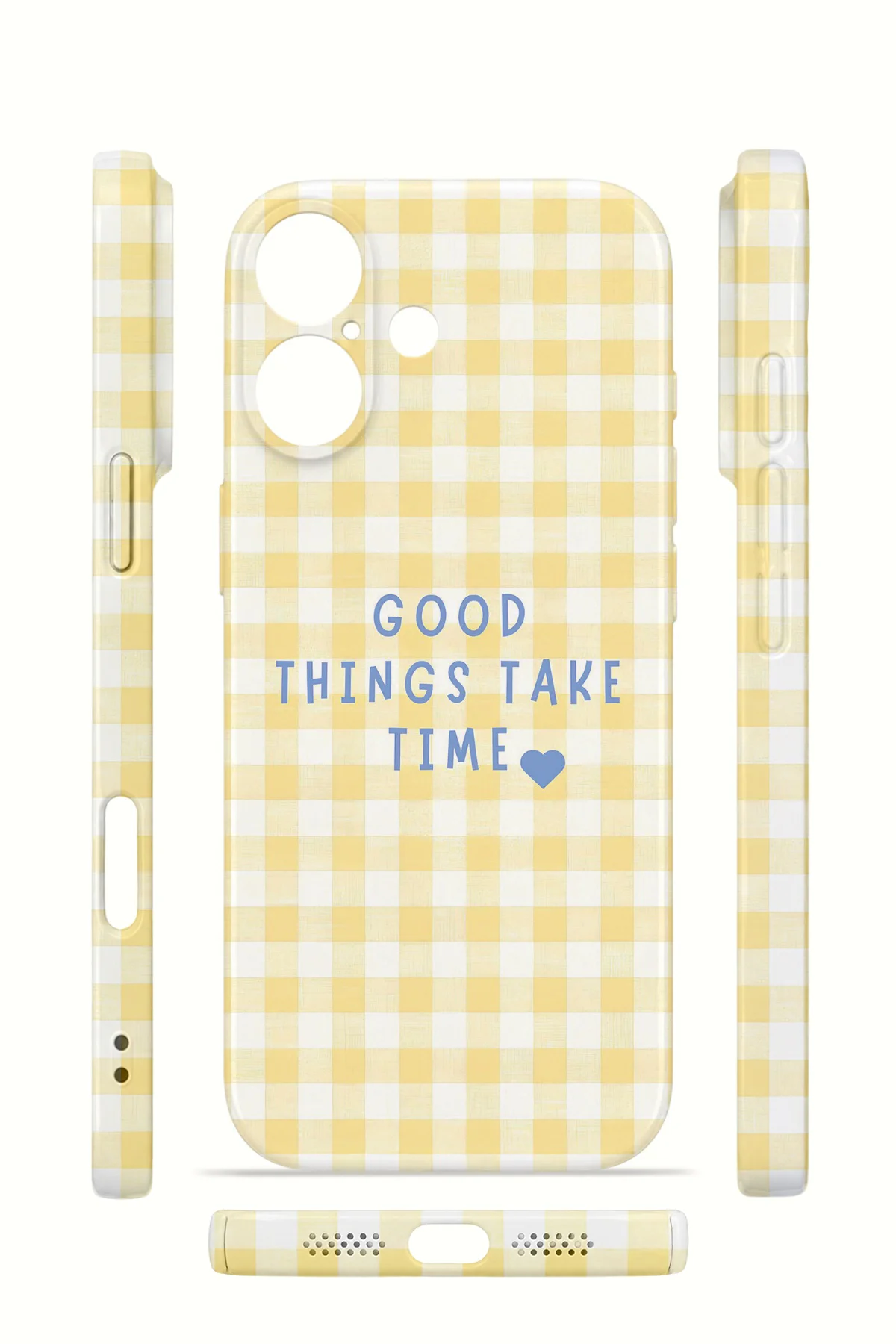 iPhone 17 Vorian İnce Kamera Korumalı Mika Kılıf Good Things Gingham iPhone 17 Vorian İnce Kamera Korumalı Mika Kılıf Good Things Gingham