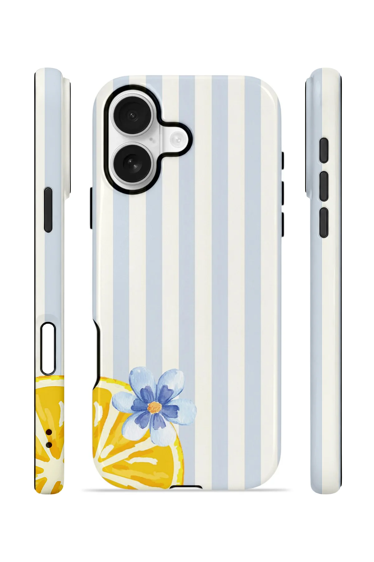iPhone 17 Vorian Yough Kılıf Blue Lemon Blossom