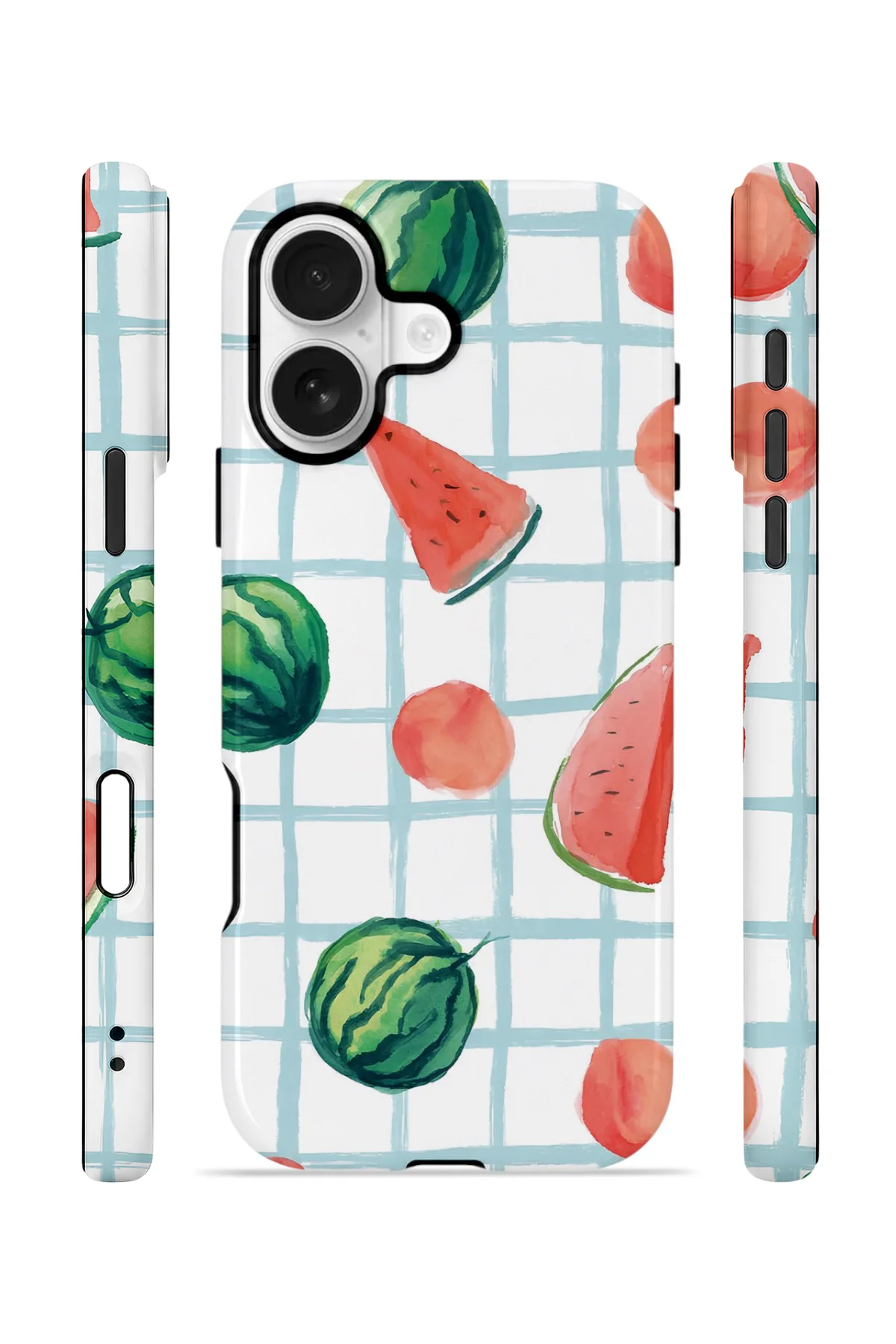 iPhone 17 Vorian Yough Kılıf Watermelon Grid