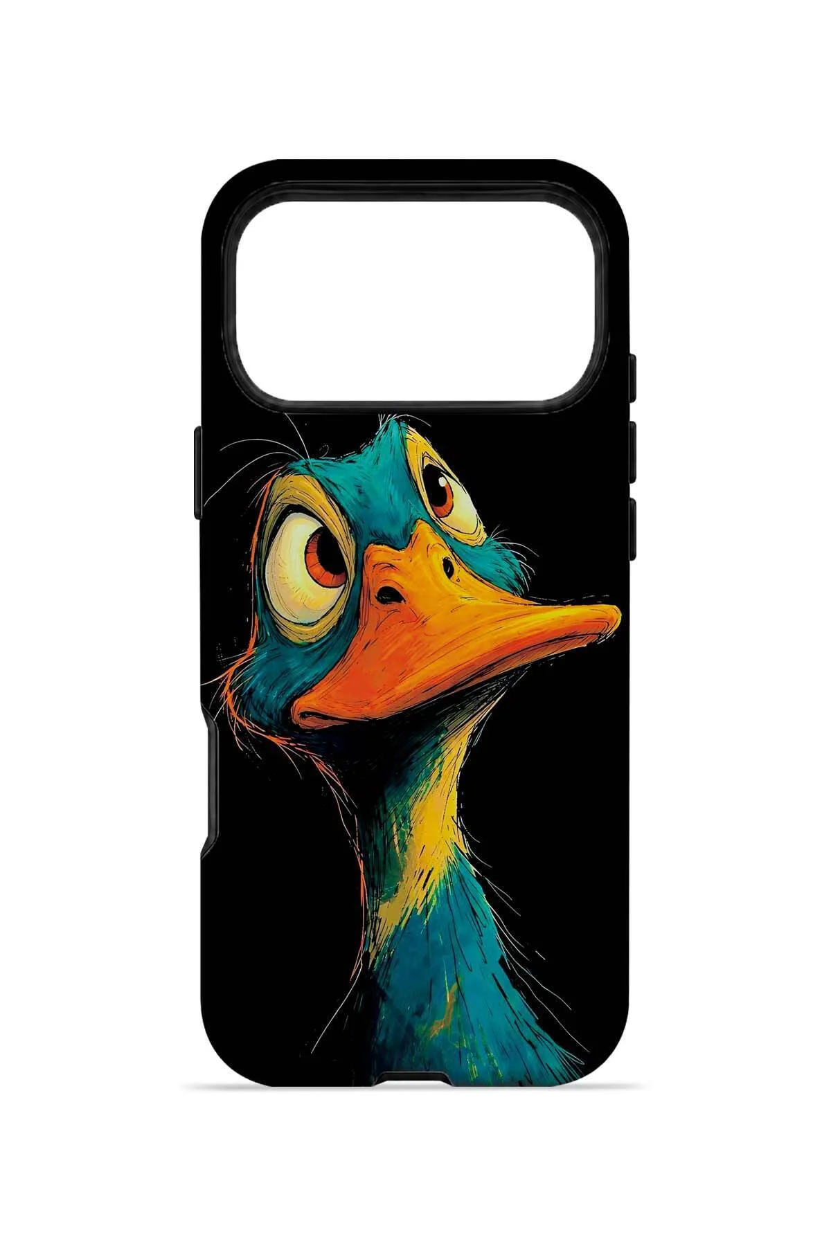 iPhone 18 Pro Max Vorian Çift Katmanlı Neon Ördekli Kılıf iPhone 18 Pro Max Vorian Çift Katmanlı Neon Ördekli Kılıf - Görsel 4