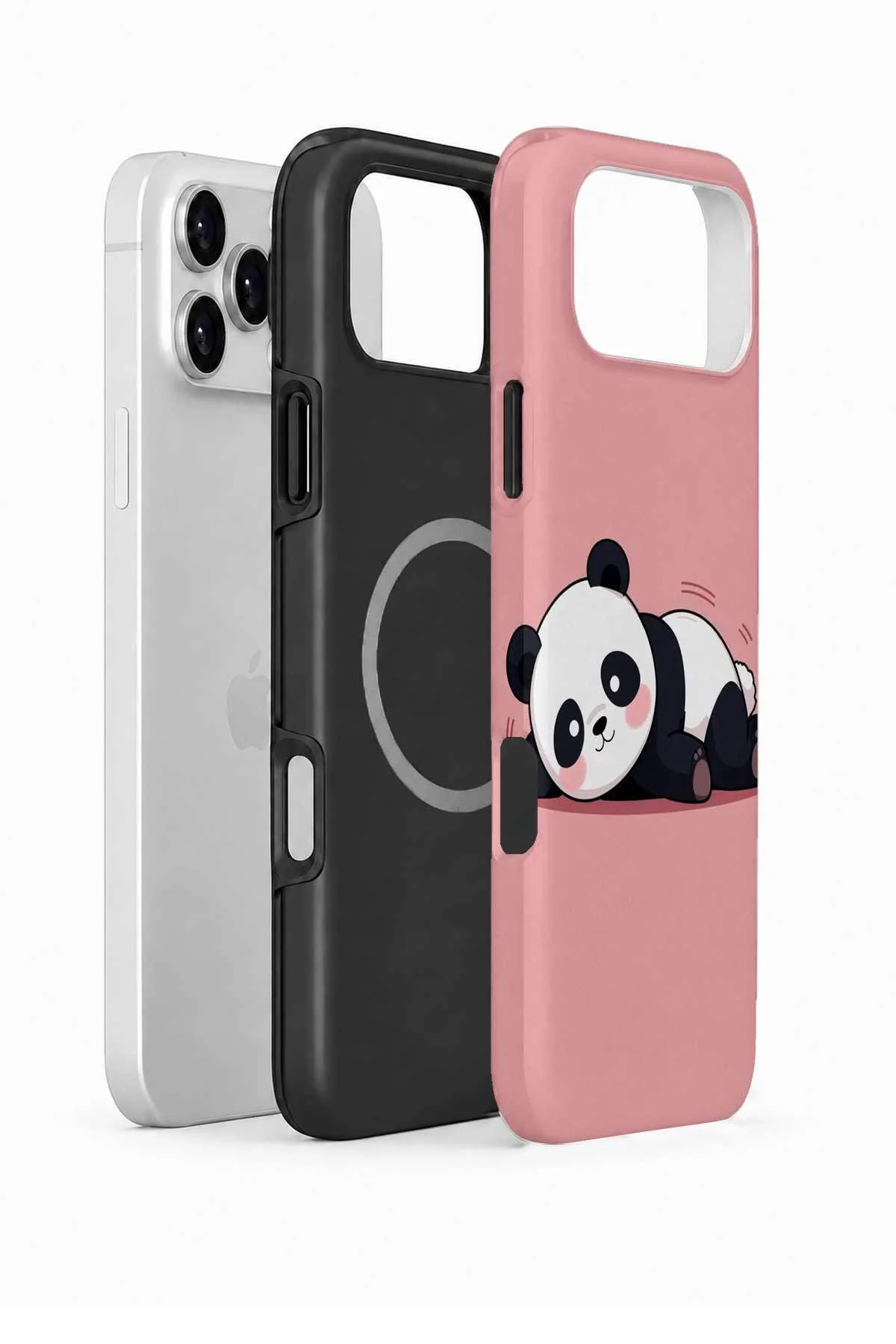 iPhone 18 Pro Vorian MagSafe Çift Katmanlı Uykucu Pandalı Kılıf - Görsel 2