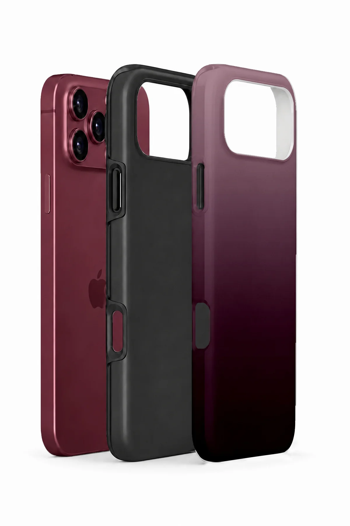 iPhone 18 Pro Vorian Çift Katmanlı Mauve Mist Gradient Kılıf - Görsel 2