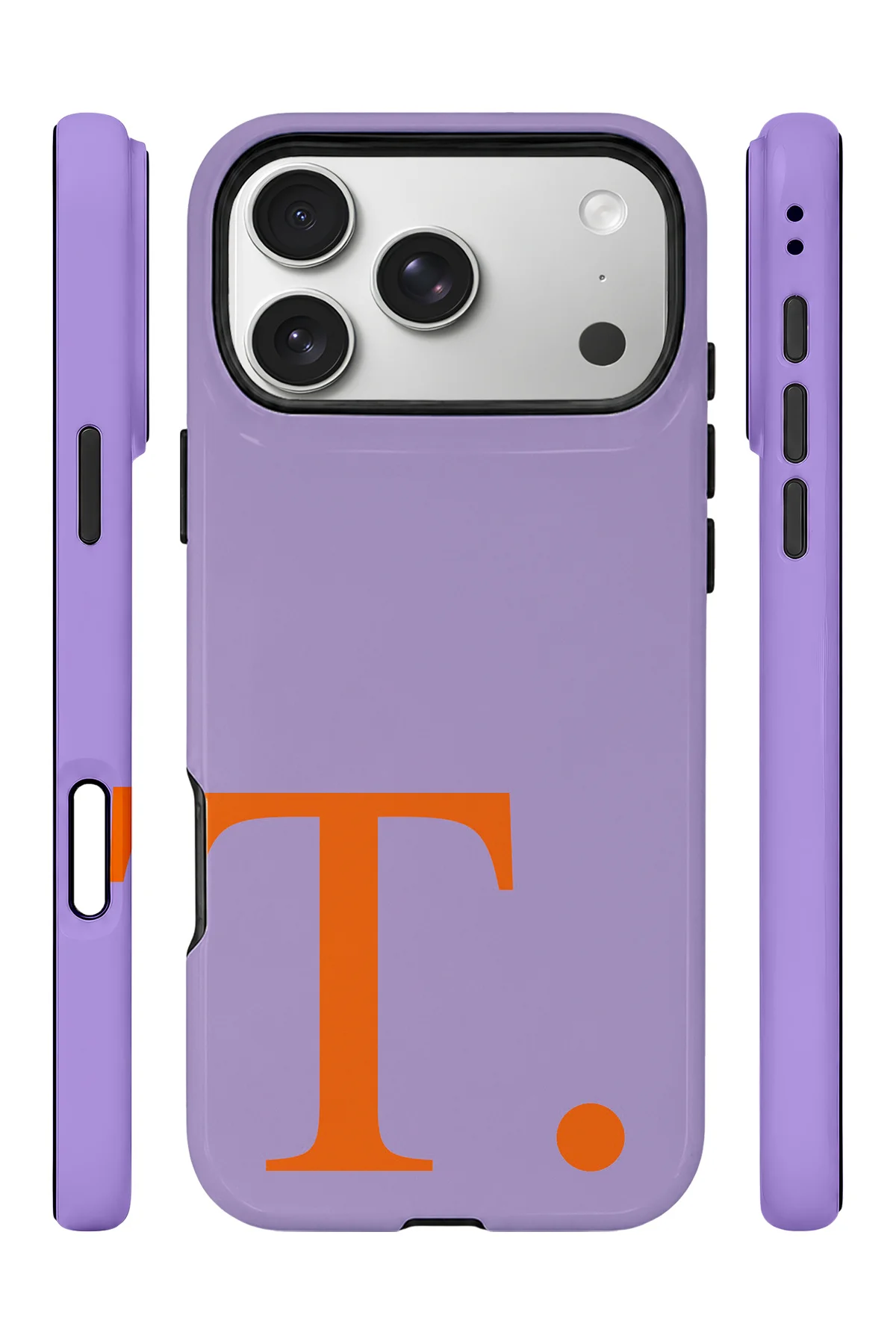 iPhone 18 Pro Vorian Çift Katmanlı Korumalı Kılıf Lilac Heat T