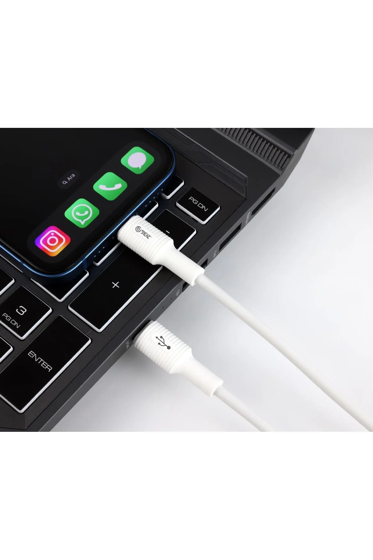 iPhone 27W USB C To Lightning Hızlı şarj ve Data Kablosu (1m) iPh
