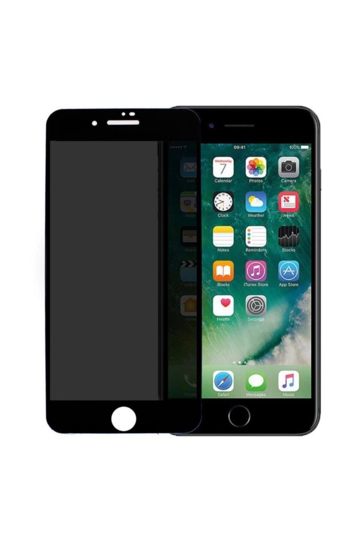 Iphone 6 - 6s 6d Kavisli Temperli Hayelet Ekran Koruyucu (Renk - 