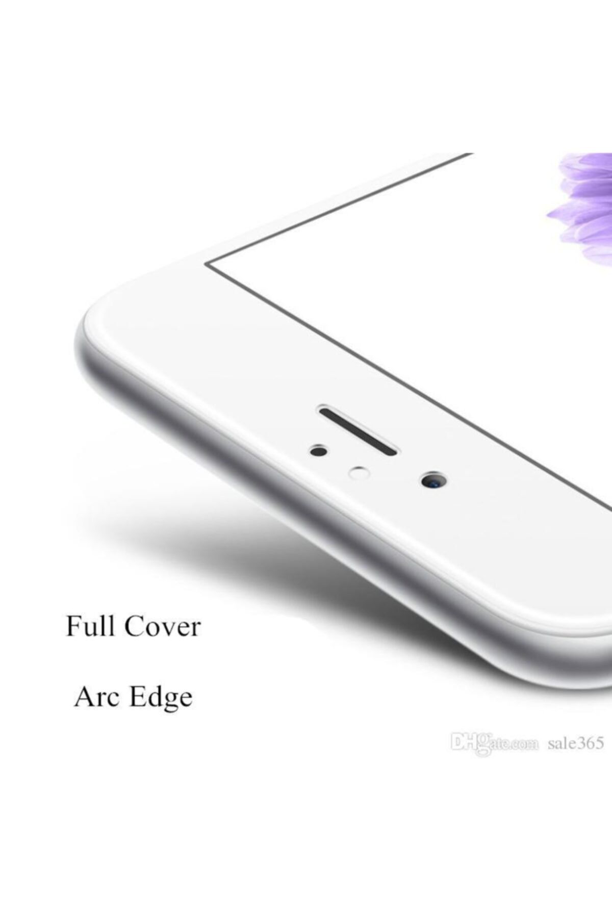 Iphone 6-6s Kavisli Tam Kaplayan Zengin Çarşım Ekran Koruyucu Fil