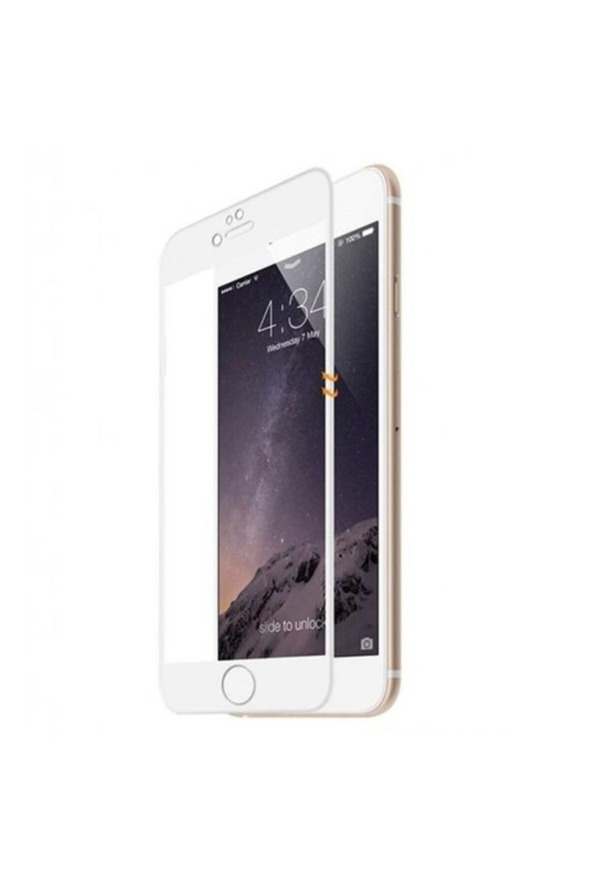 Iphone 6-6s Kavisli Tam Kaplayan Zengin Çarşım Ekran Koruyucu Fil