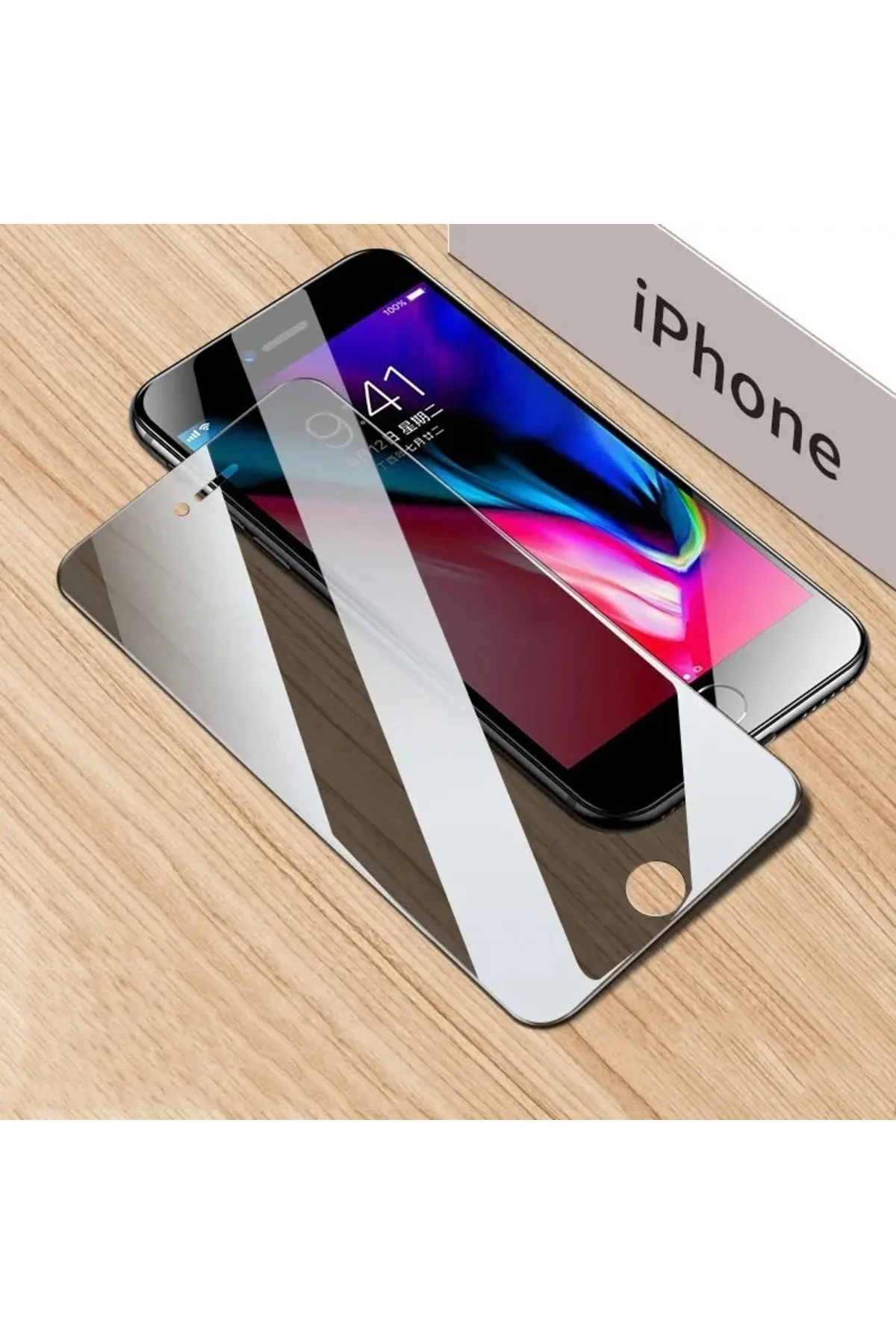 Iphone 6,6s,7,8,se 2020 Mat Hayalet Tam Kaplayan Uyumlu Kırılmaz Cam Ekran Koruyucu Filmi