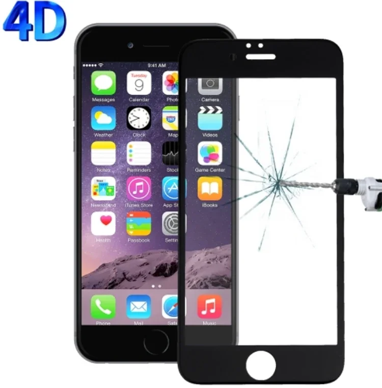 İPhone 6S Plus 4D Kavisli Full Cam Kırılmaz Koruyucu İPhone 6 plus-1852