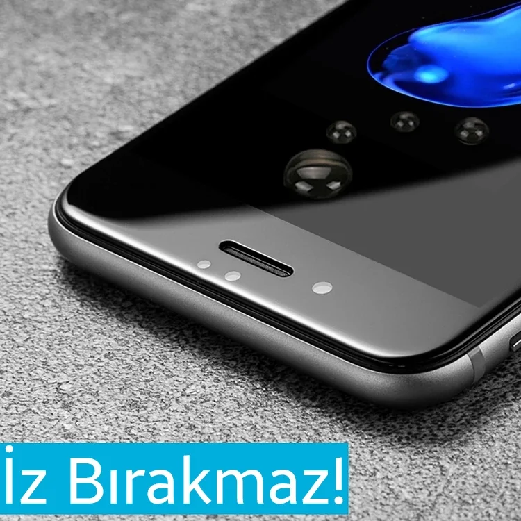 iPhone 6S Plus 4D Kavisli Full Cam Kırılmaz Koruyucu - 5775 Model