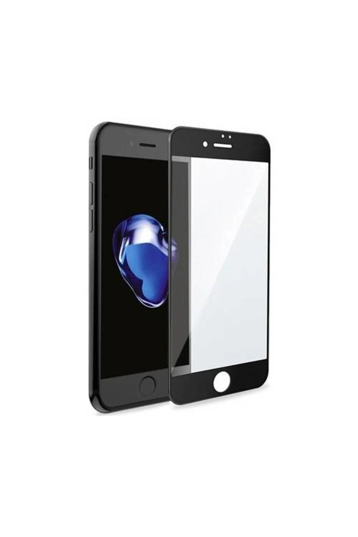 iPhone 6S Plus Mat Seramik Ekran Koruyucu Siyah