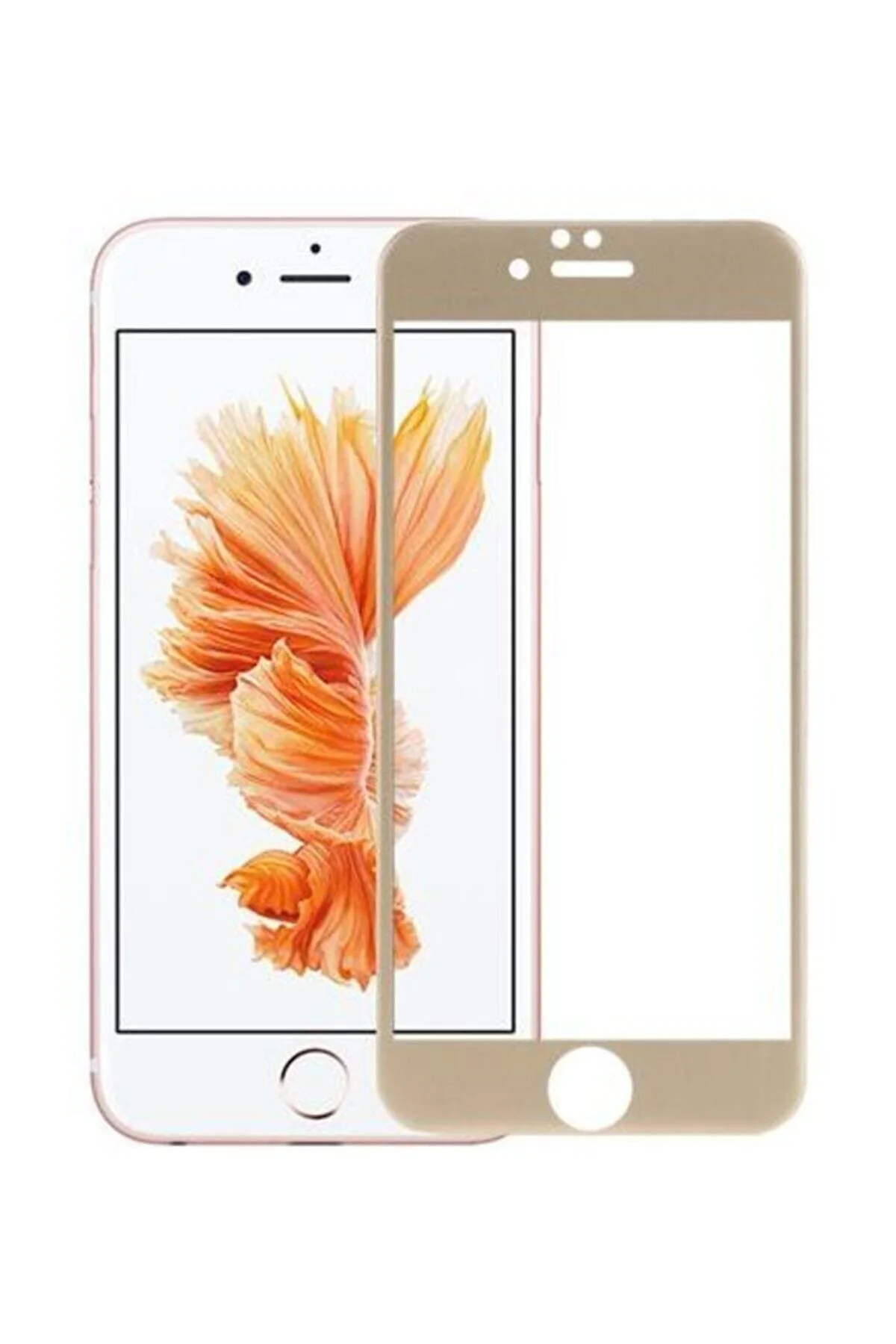 iPhone 7 /8 Uyumlu Kavisli 4D Cam Ekran Koruyucu Gold Gold Fiyatı, Yorumları ve Özellikleri