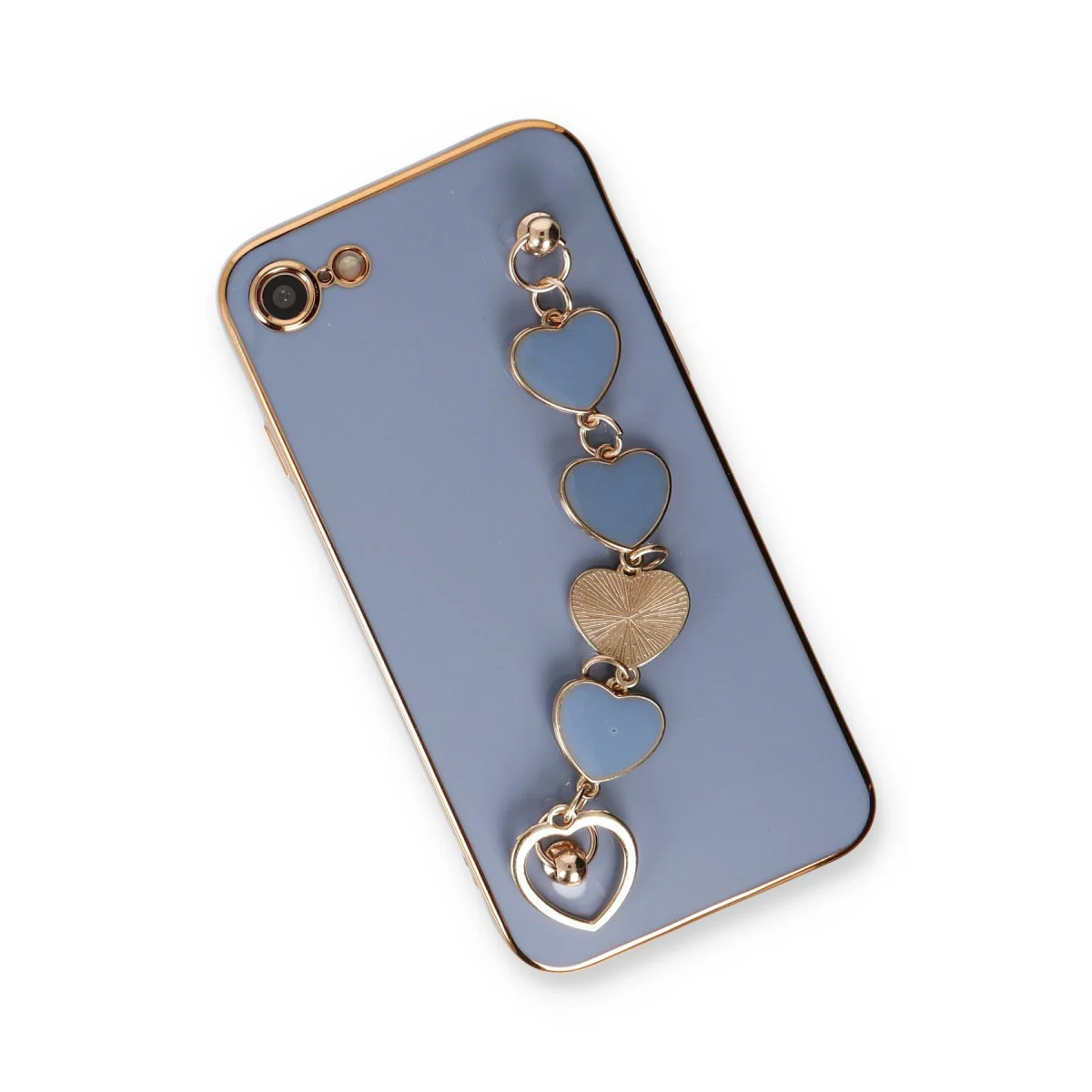 iPhone 7 Esila Silikon Kılıf Gri - Esnek, Şık ve Kaymaz Koruma Kılıfı