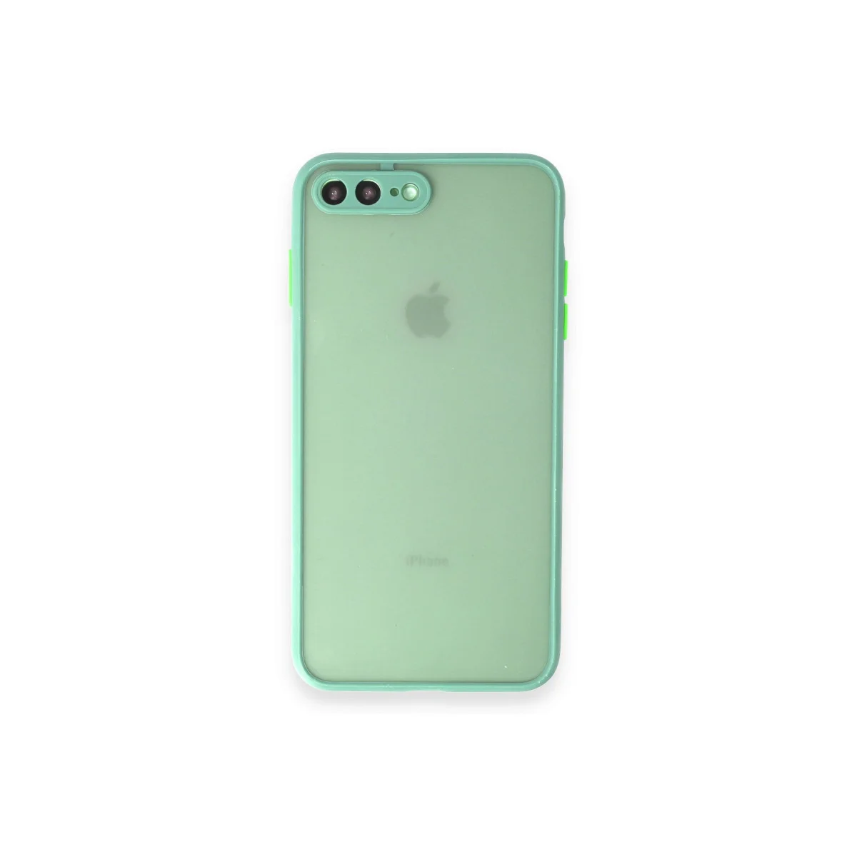 iPhone 7 Plus Montreal Silikon Kapak - Turkuaz Yüksek Koruma ve Şık Tasarım