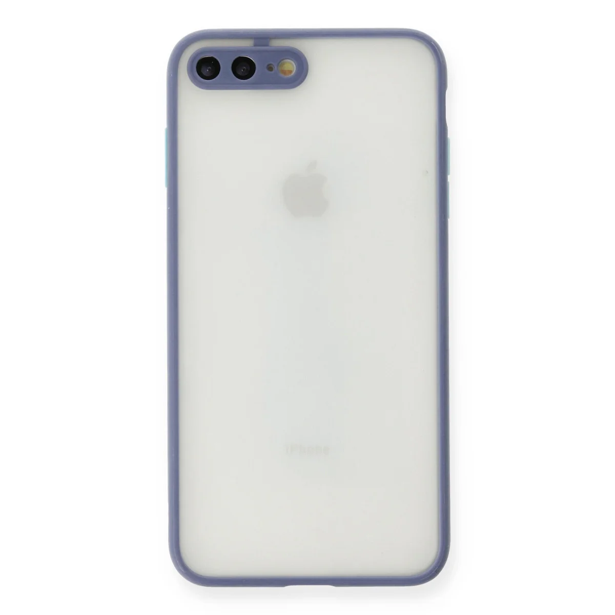 iPhone 7 Plus Montreal Silikon Gri Kılıf - Yüksek Koruma ve Modern Tasarım