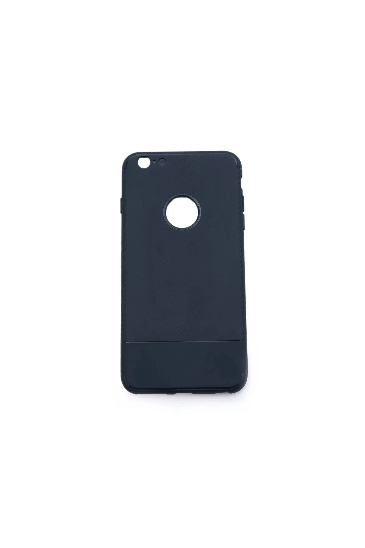 iPhone 8 Business Şeritli Silikon Kılıf Lacivert