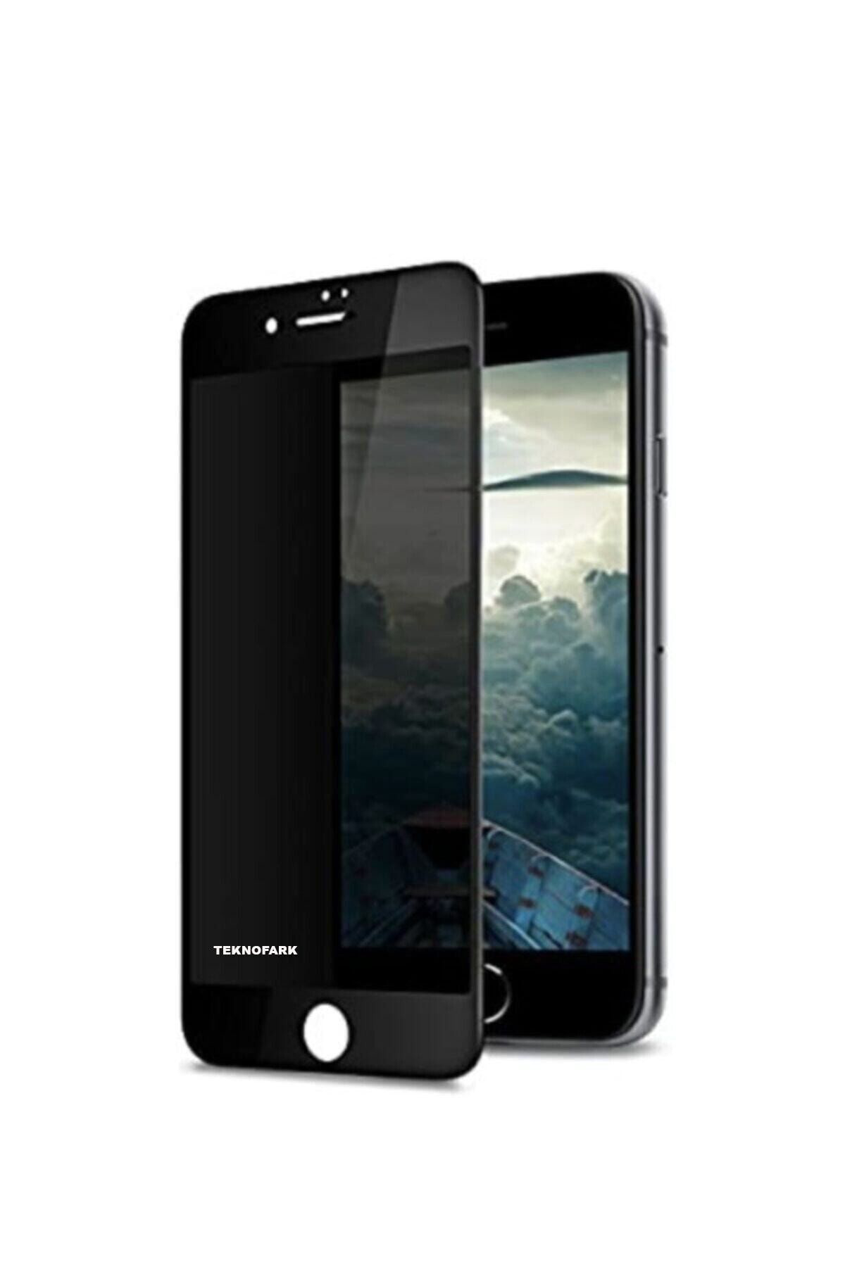 Iphone 8 Hayalet Nano Cam Ekran Koruyucu Siyah
