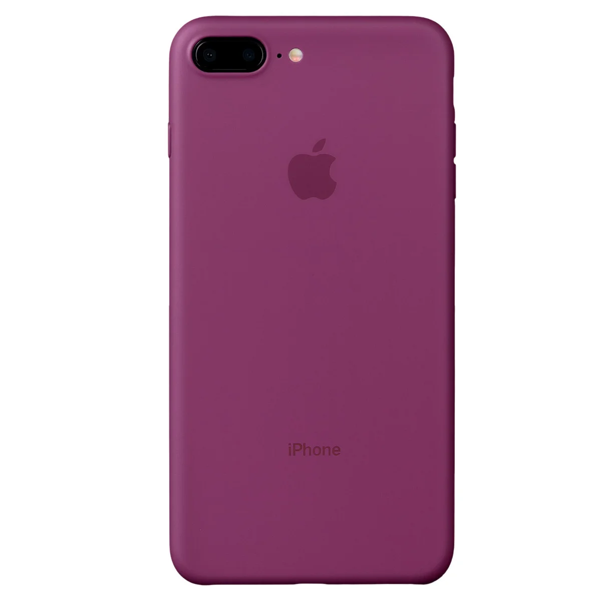 iPhone 8 Plus Ultra İnce Pembe Kılıf - PP Malzemeli Koruma