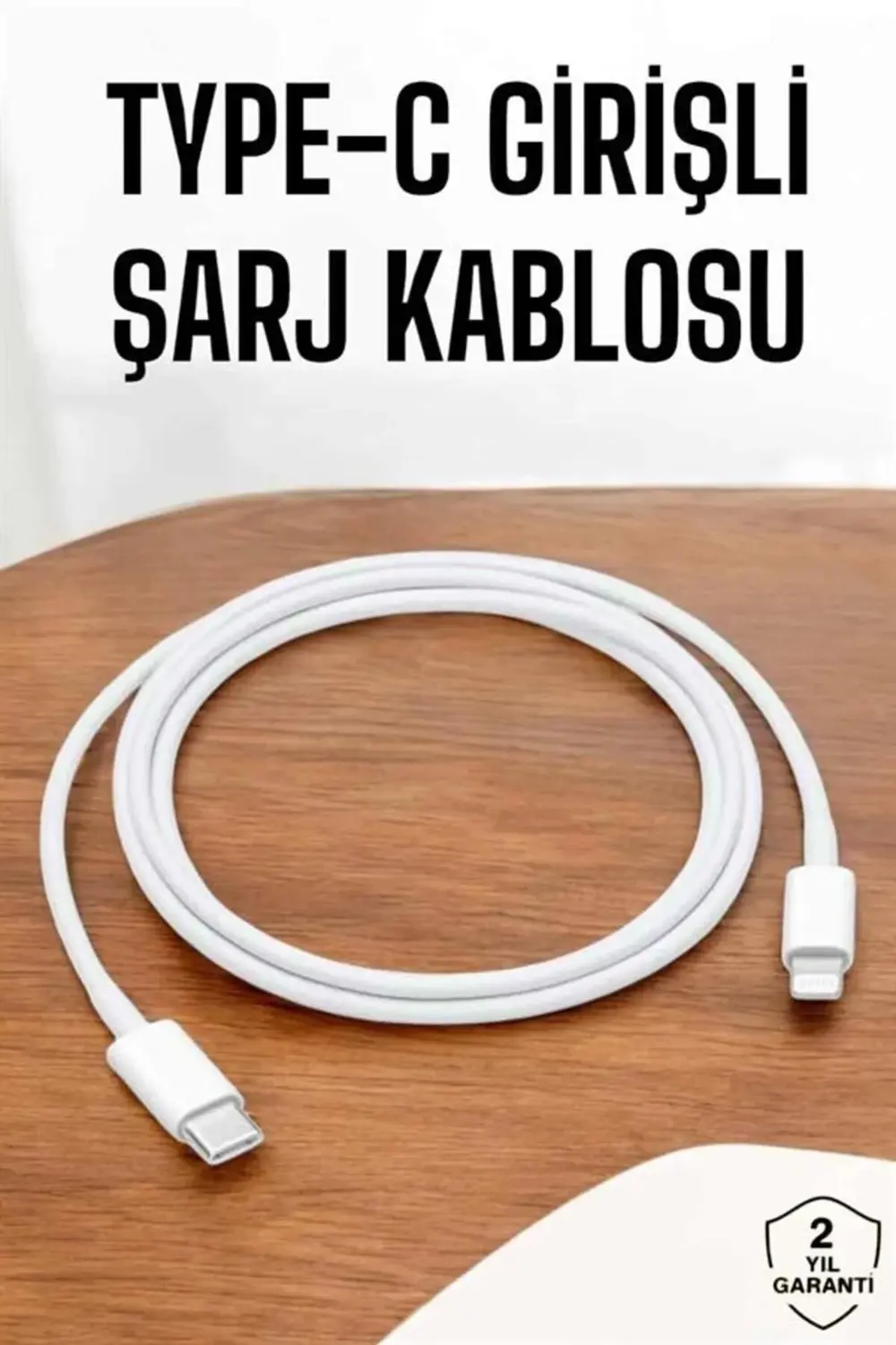 Iphone İOS Uyumlu Hızlı Şarj Kablosu Type C To Lightning 12 13 14