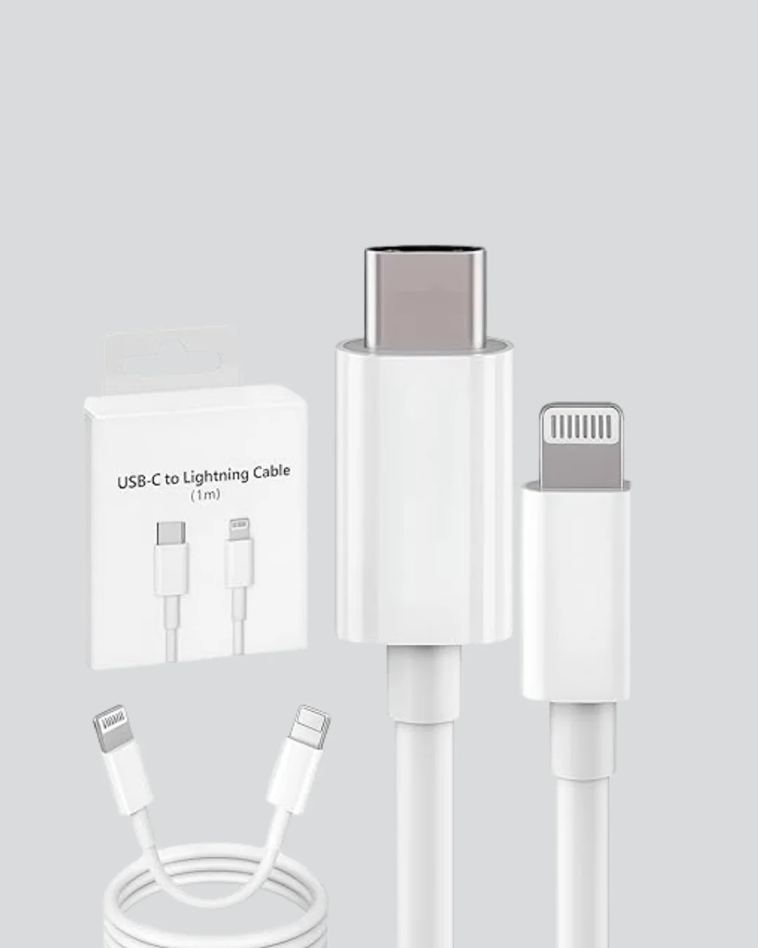 iPhone iPad Airpods Uyumlu 30W Type-C to Lightning Kablo iPhone iPad Airpods Uyumlu 30W Type-C to Lightning Kablo