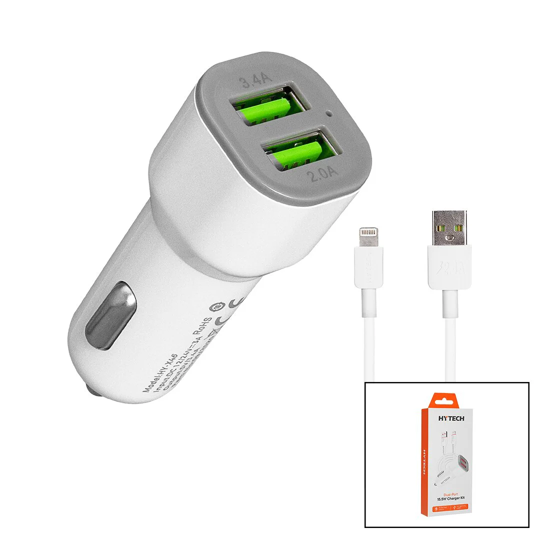 İphone - Kablolu Oto - Araç Çakmaklık Şarj Başlık Set 3.1A - 15.5W - 1MT Kablo HY-X44 Fiyatı, Yorumları ve Özellikleri