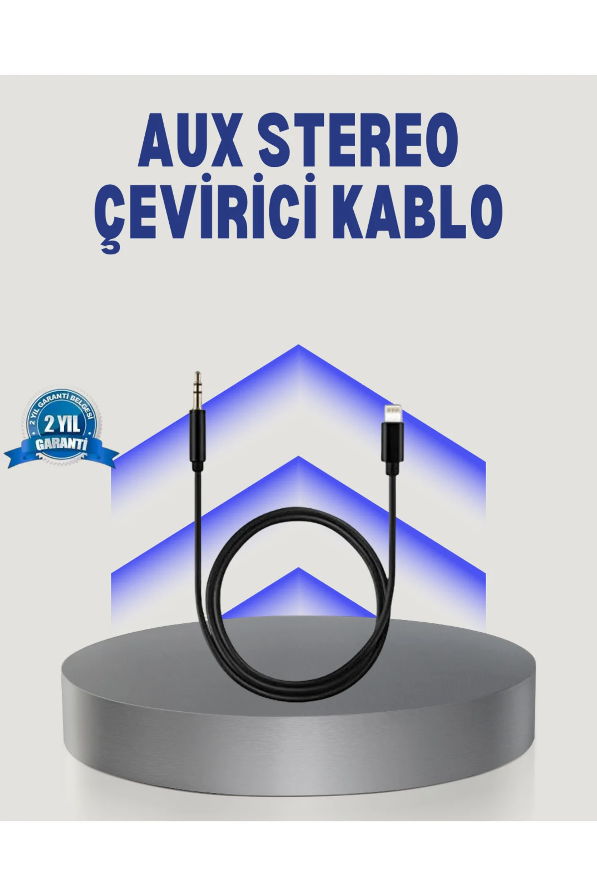 Iphone Lightning 3.5Mm Aux Çevirici Kablo Jh-023 Stereo Ses Aktarıcı