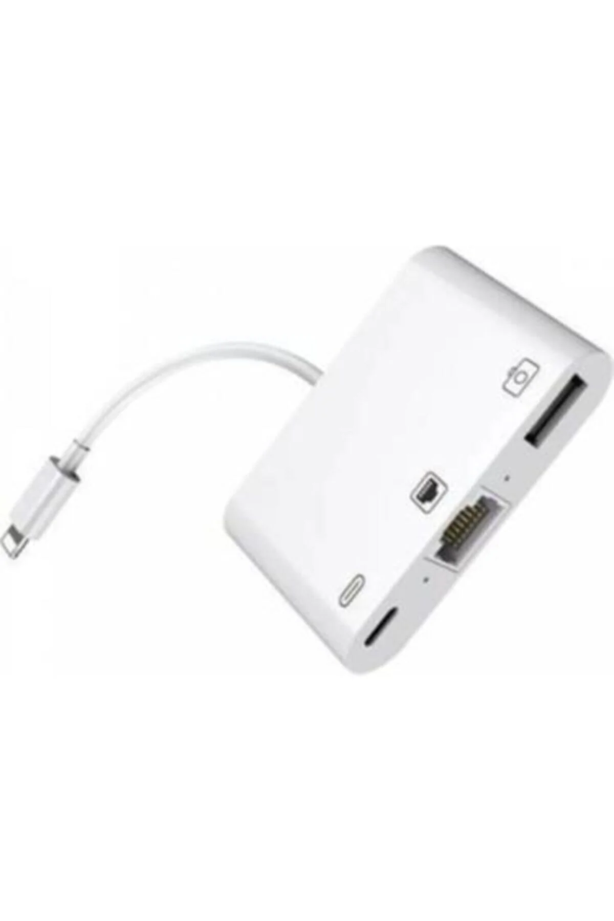İphone Lightning Etherent Çevirici - Usb Girişi