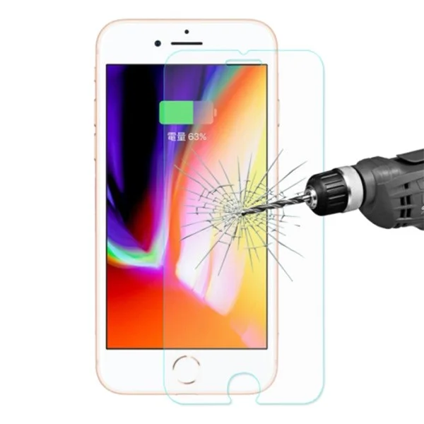 iPhone SE3-SE2 ve iPhone 8-7 Kırılmaz Cam Ekran Koruyucu - 9H Sertlik, Anti Çizilme ve Anti Parmak İzi