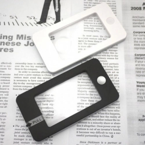 İphone  Şekli Led Işıkları Ile Led Aydınlatmalı,3x5x,okuma Büyüte