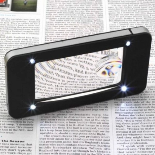 İphone  Şekli Led Işıkları Ile Led Aydınlatmalı,3x5x,okuma Büyüte