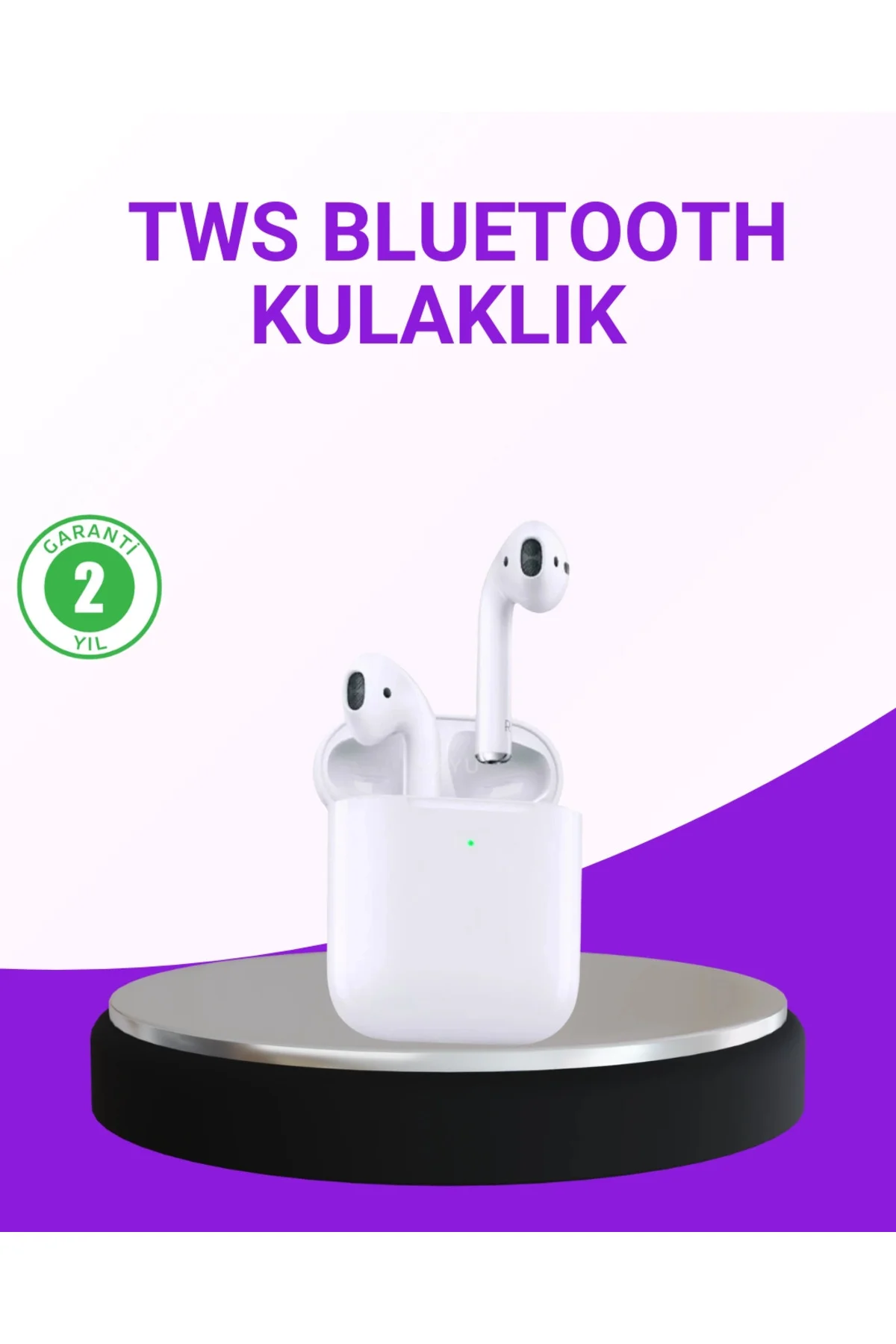 iPhone Tüm Modellerle Uyumlu Bluetooth Kulaklık Gürültü Önleyici 